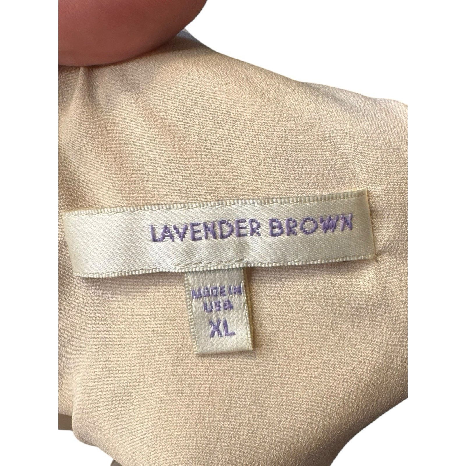 Other Lavender Brown Snake Printed Cami Size XL V Neck Size XL / US 12-14 / IT 48-50 - 7 Thumbnail