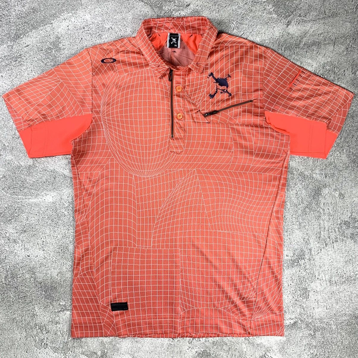 Oakley (SOLD OUT) Oakley Golf Skull Collection Shirt Men’s Size US XL / EU 56 / 4 - 1 Thumbnail