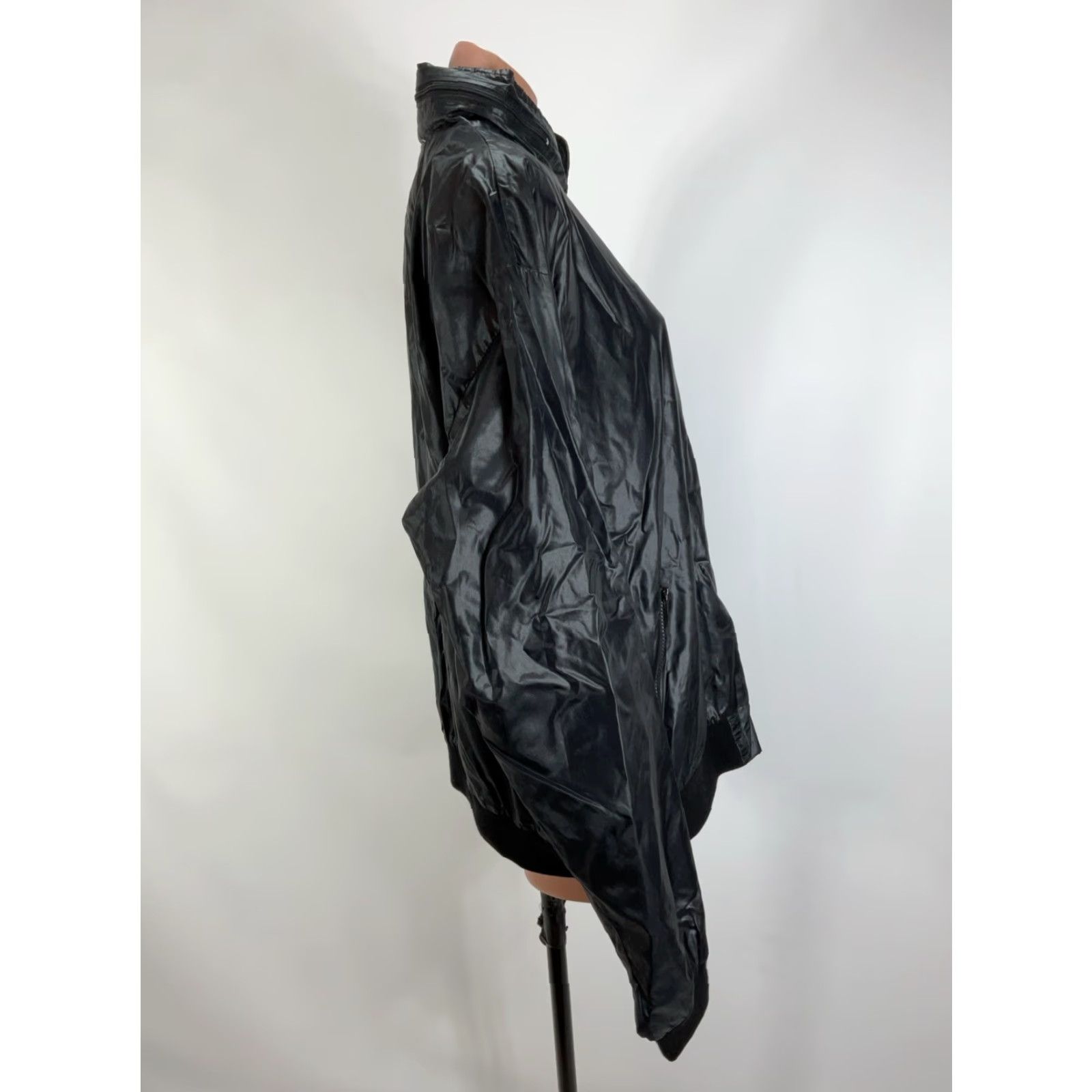 VINTAGE IZOD Club Jacket Mens 2XL Black Full Zip Athletic Windbreaker Outdoor Golf Jacket (2XL)