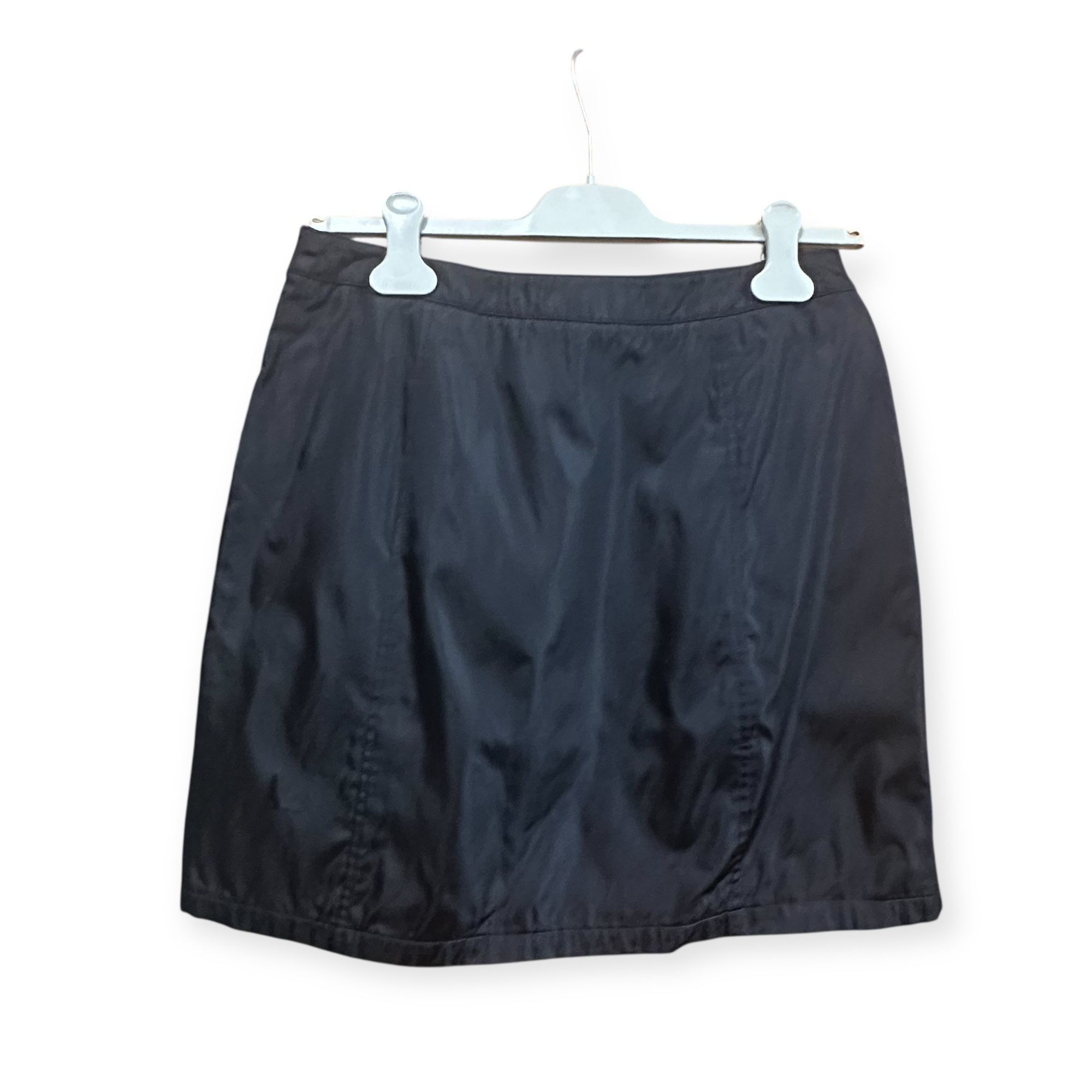 Prada Prada Archival 90s Tech Nylon Mini Skirt L Navy Size 27" / US 4 / IT 40 - 2 Thumbnail