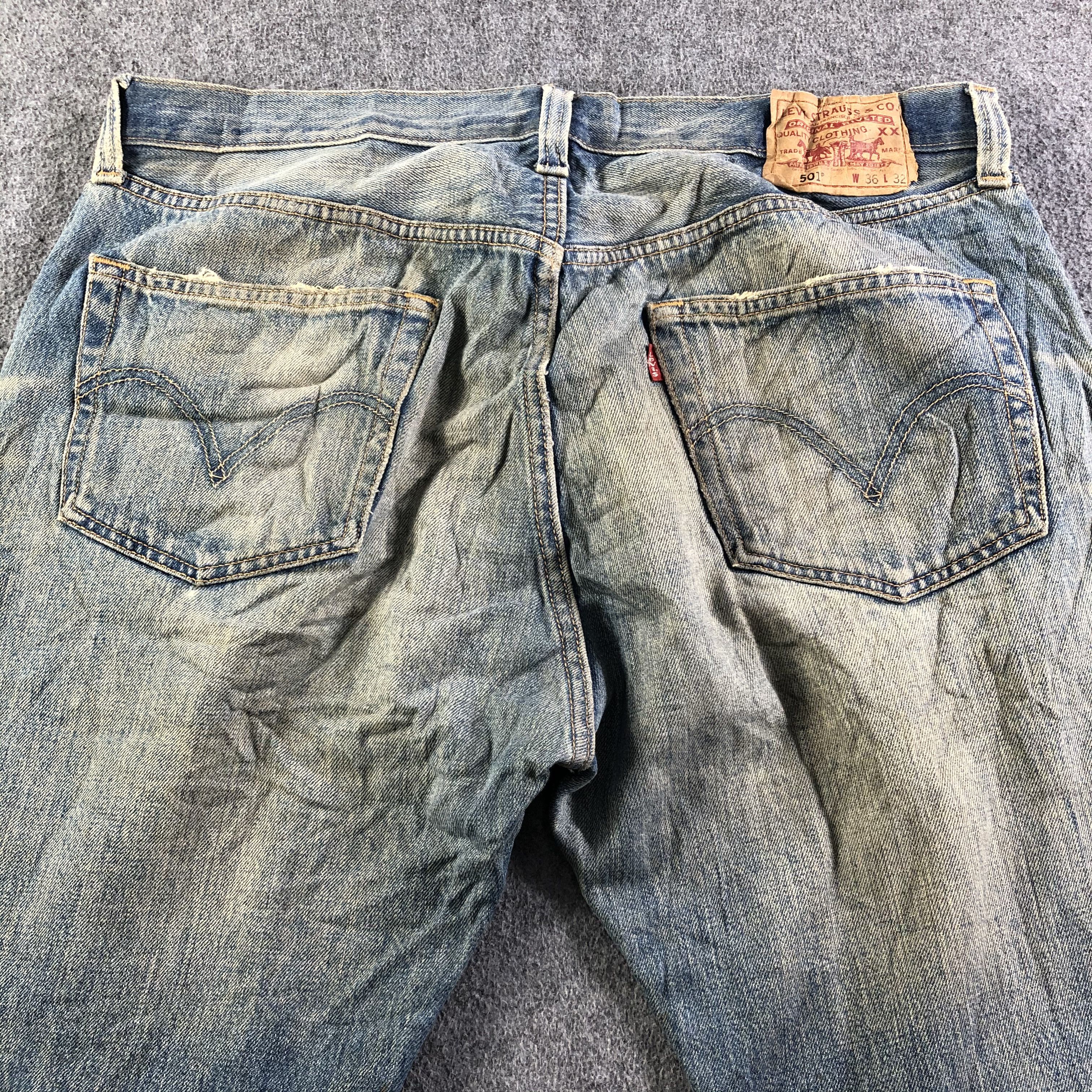 Levi's Vintage Levis 501 Jeans-J3649 Size US 36 / EU 52 - 4 Thumbnail