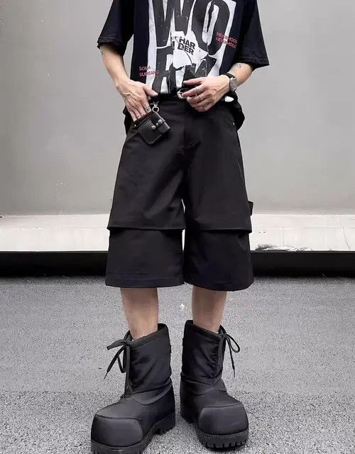 Japanese Brand Noriko x Naoko Retro Hip Hop Loose Casual Pants Size US 32 / EU 48 - 2 Thumbnail
