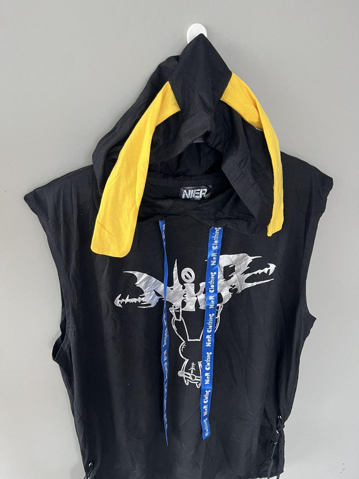 If Six Was Nine × Le Grande Bleu (L.G.B.) × Mari's Rock JAPANESE PUNK NIER PUSAY BUNNY SEDITIONARIES ANARCHY STYLE Size US XL / EU 56 / 4 - 2 Thumbnail