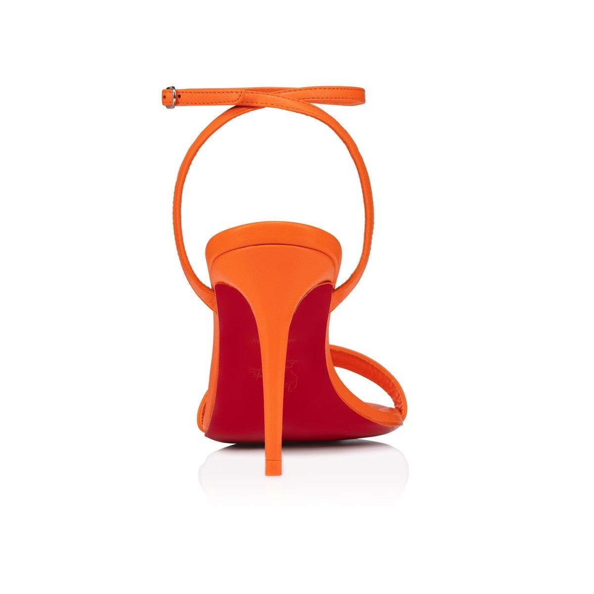 o1w1db10425 Heels in Orange
