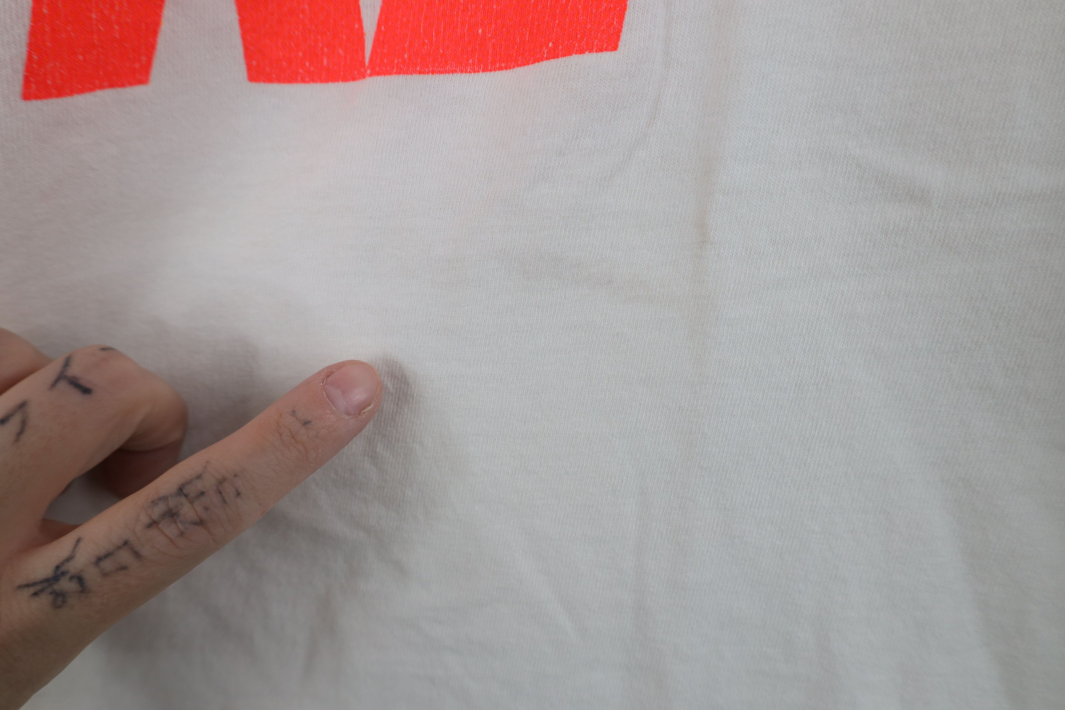 Nike Vintage 80s 90s Nike Block Letter Sunset Fade T-Shirt USA Size US L / EU 52-54 / 3 - 9 Thumbnail