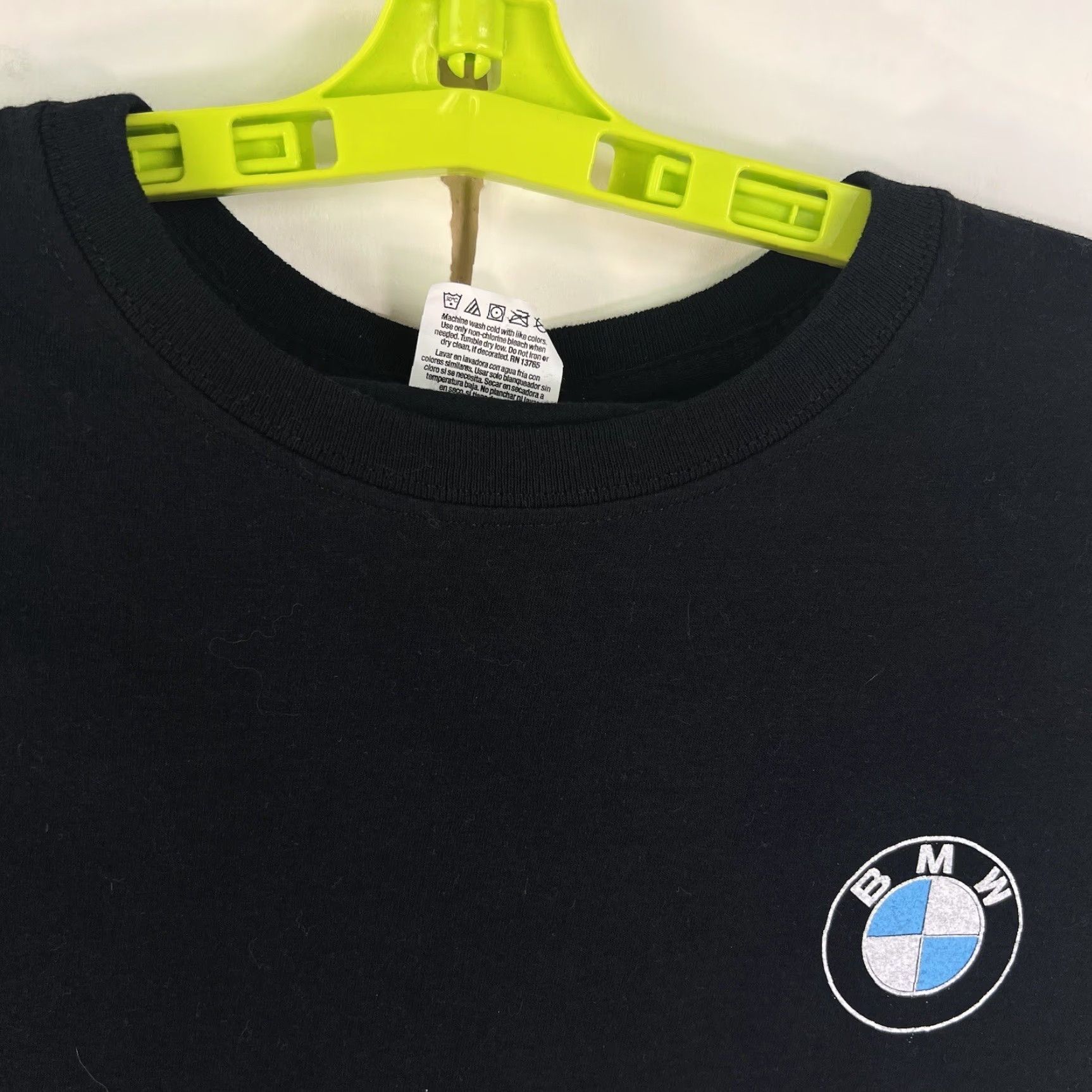 BMW VINTAGE BMW Motorcycle T-Shirt Men's Size M Black Graphic Print Biker Cars Motorcycle 90s Size US M / EU 48-50 / 2 - 3 Thumbnail