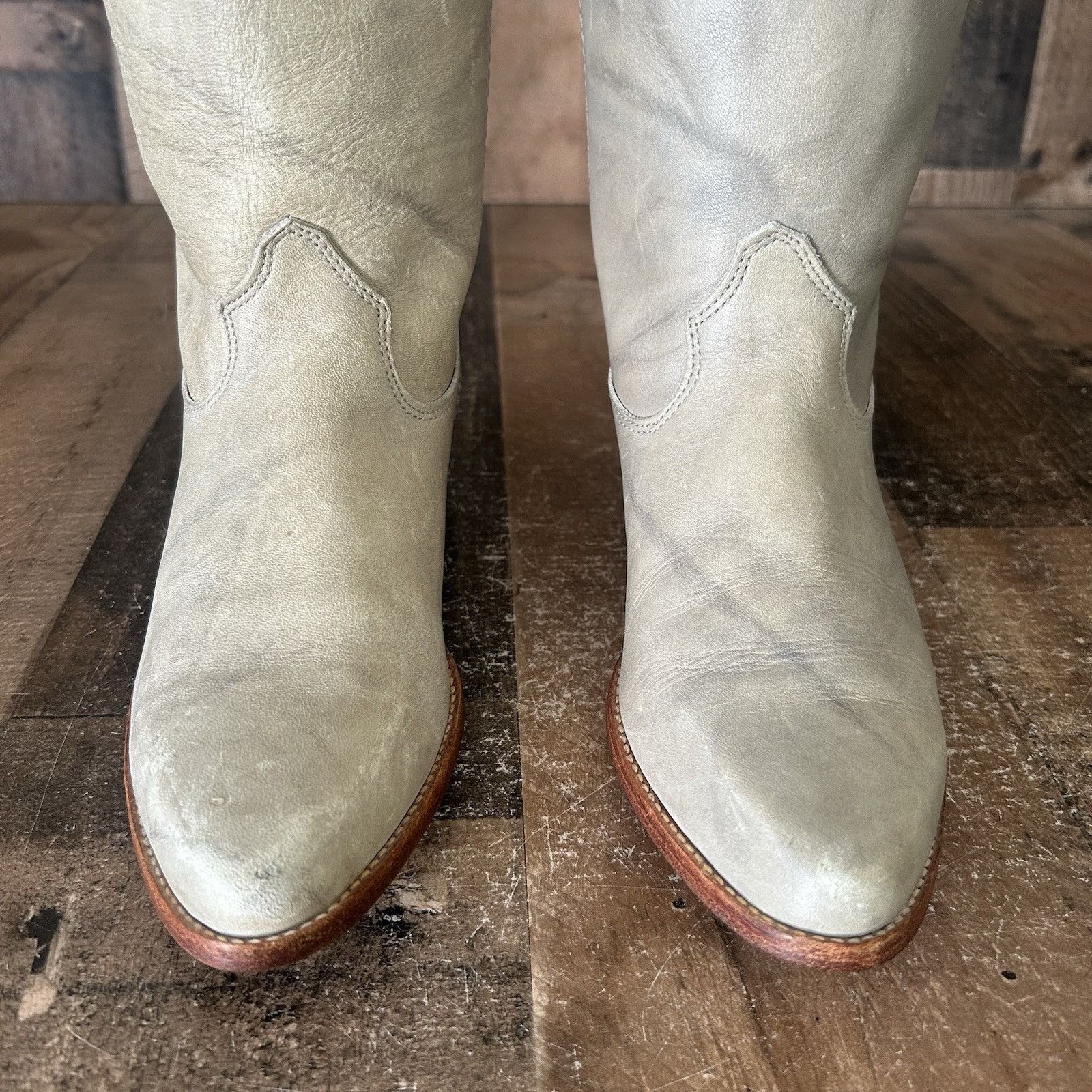 Frye Frye C1104 Short Western Cowboy Boots Womens 7 M Size US 7 / IT 37 - 10 Thumbnail