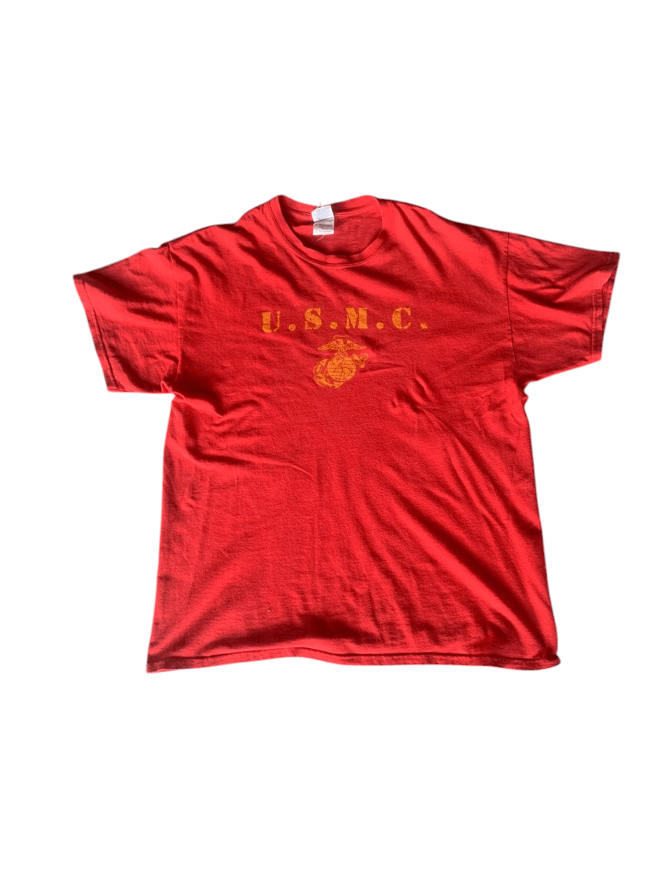 Gildan × Vintage Vintage 90's USMC Tee Size US XL / EU 56 / 4 - 2 Thumbnail
