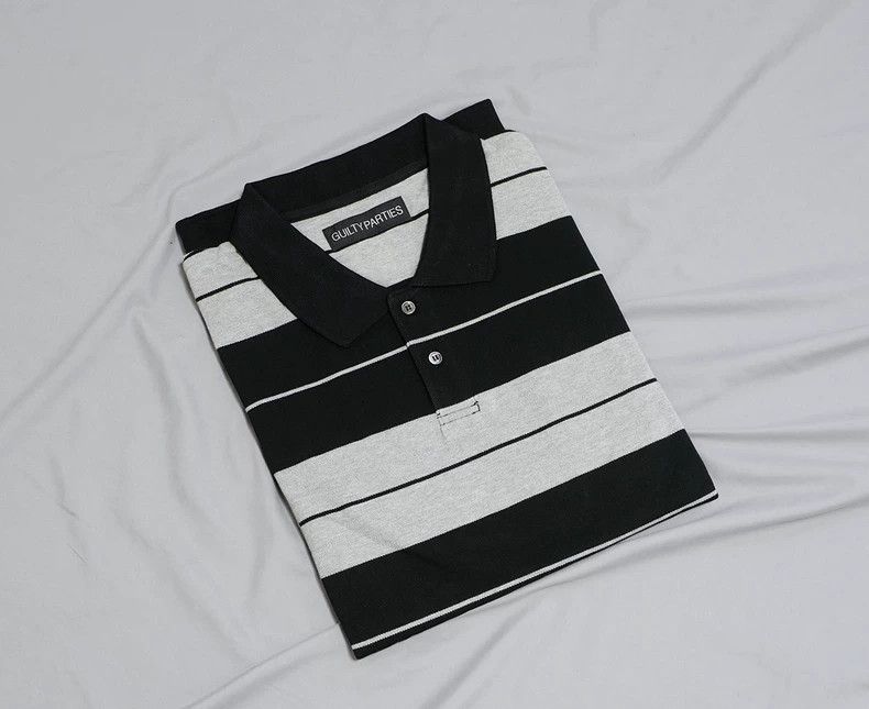 Other Wacko Maria Polo Shirt 23ss Short Sleeve Striped T-Shirt X Size US XL / EU 56 / 4 - 4 Thumbnail