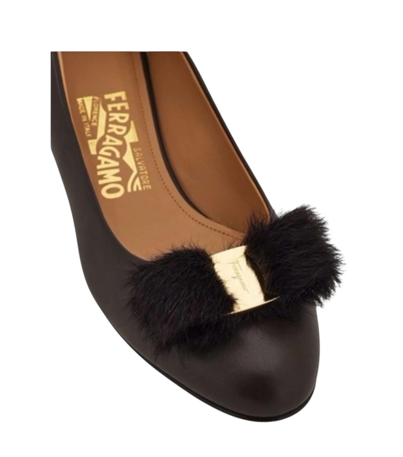 Salvatore Ferragamo Ferragamo Vara Block Heel Pump Size ONE SIZE - 3 Thumbnail
