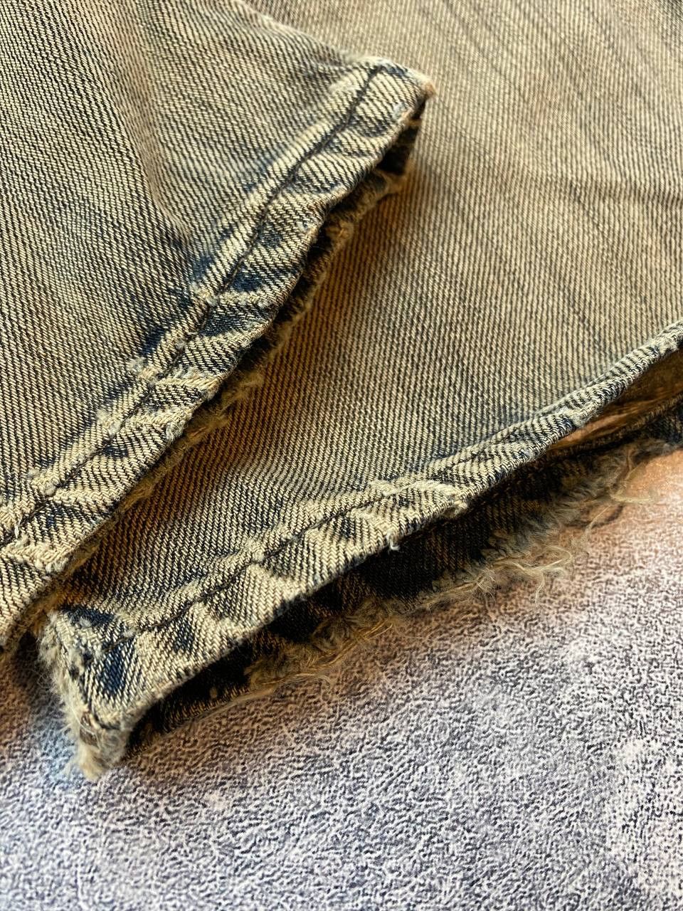 Wrangler Wrangler Jeans Dirty Pants faded crazy thrash y2k distressed Size US 36 / EU 52 - 21 Thumbnail