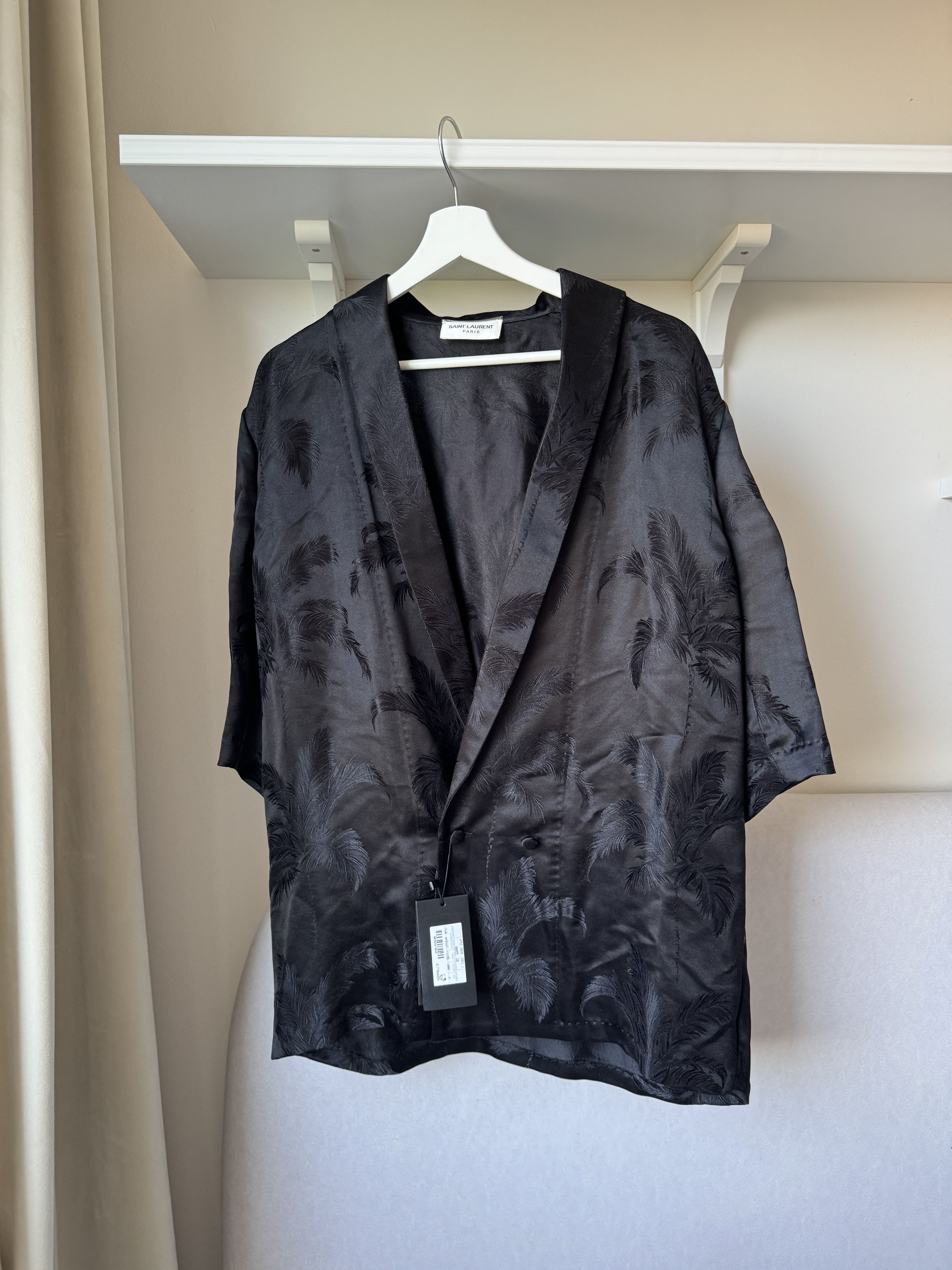 Saint Laurent Paris Saint Laurent Silk Hedi Slimane shirts Size US M / EU 48-50 / 2 - 5 Thumbnail