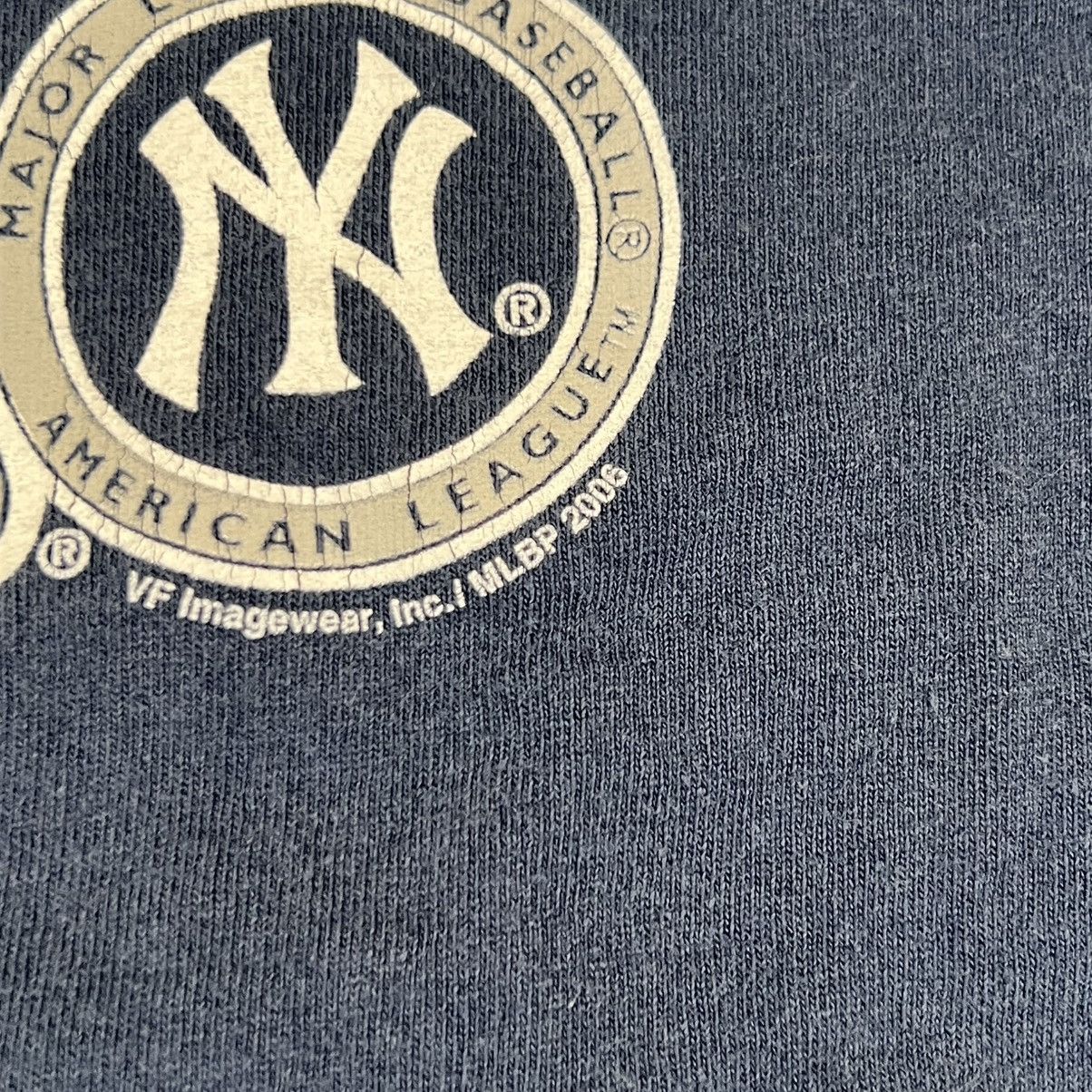 CSA VINTAGE Y2K New York Yankees Tank Top L Blue Baseball MLB Size US L / EU 52-54 / 3 - 3 Thumbnail