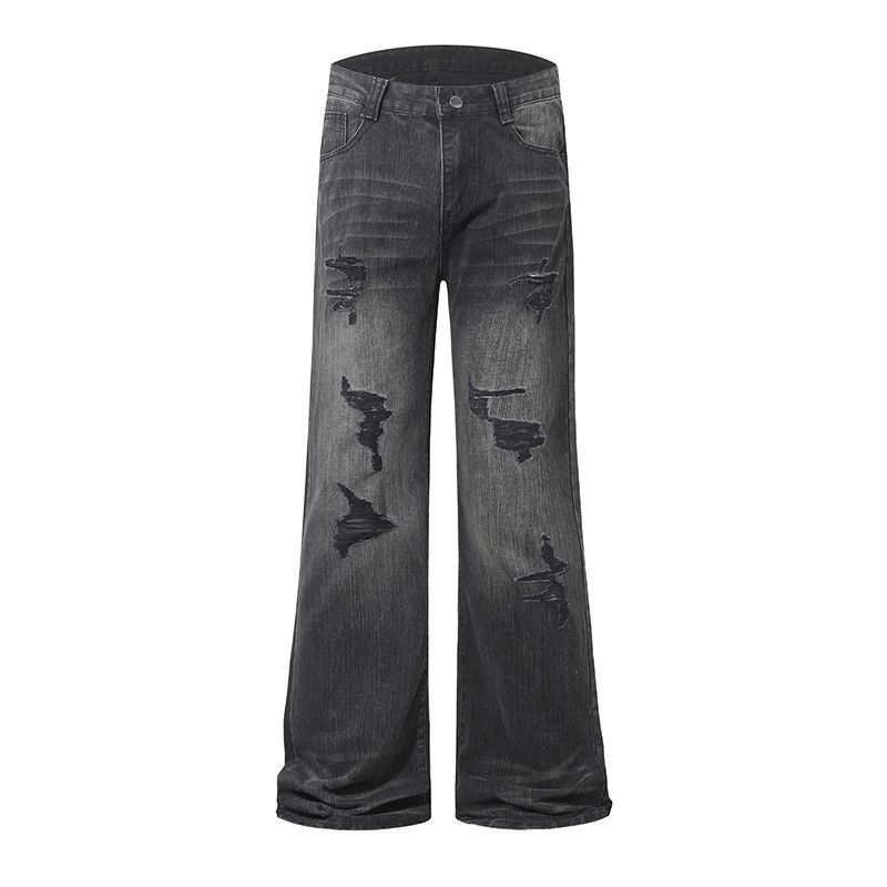 Jean High street American style Vibe pleated flared jeans for men Size US 32 / EU 48 - 1 Thumbnail