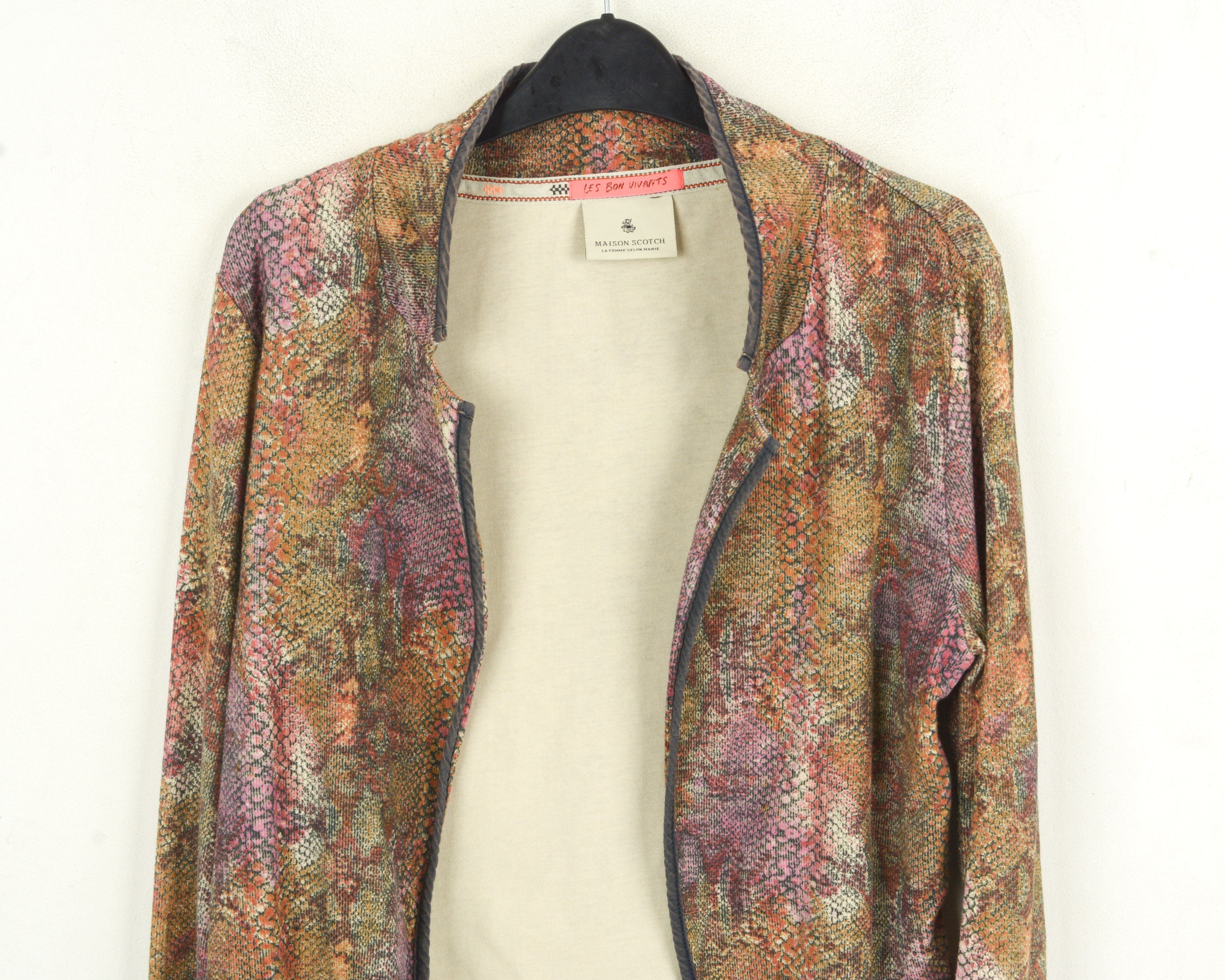 Maison Scotch Women's Size 3 Jacket S Blazer Cotton Coat Ladies Top Size S / US 4 / IT 40 - 2 Thumbnail