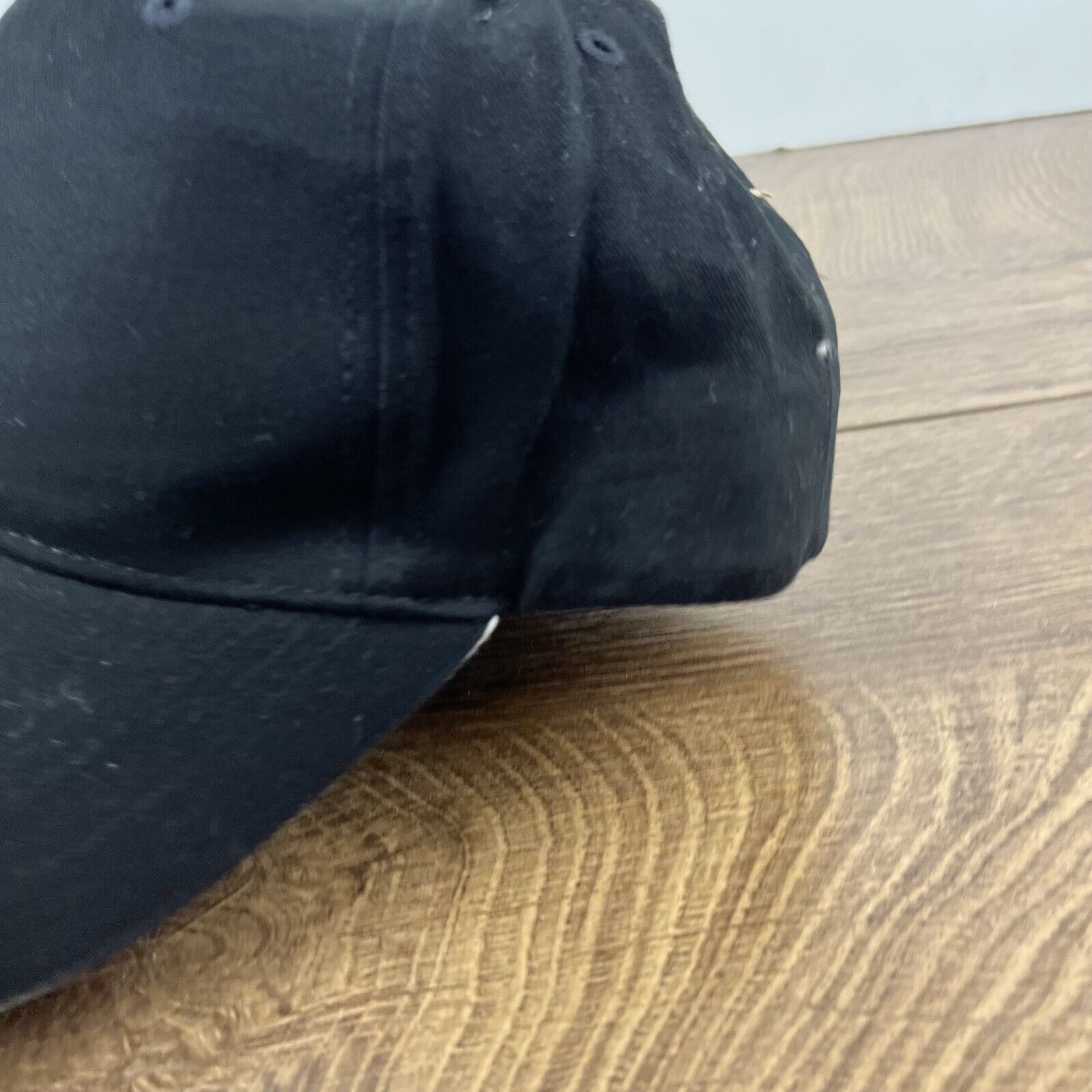 Other A Baseball Hat Black Cap Hat Adjustable Hat Black Adult Hat Size ONE SIZE - 9 Thumbnail