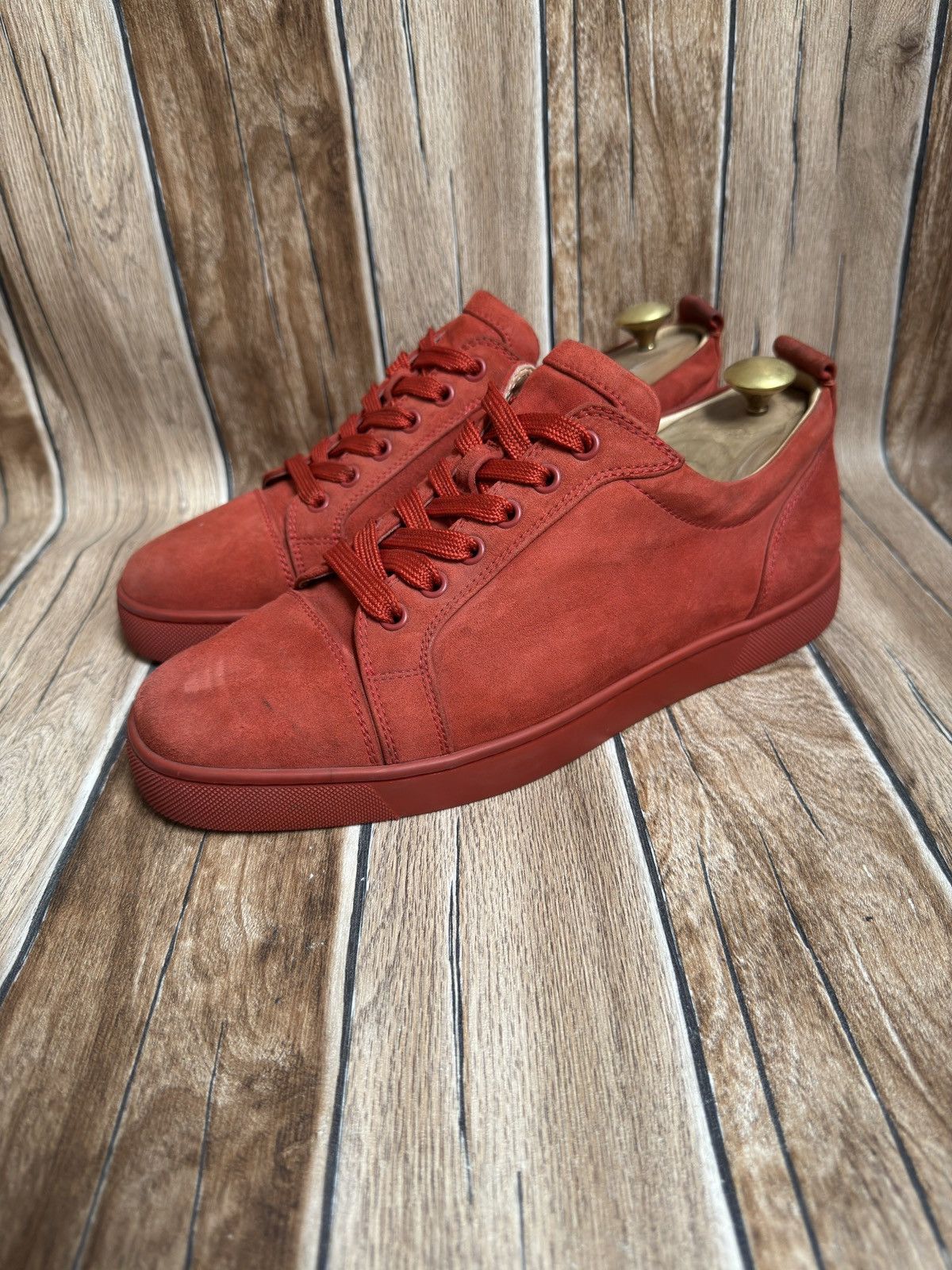 Christian Louboutin Tomette suede louis trainers Size US 9 / EU 42 - 1 Thumbnail