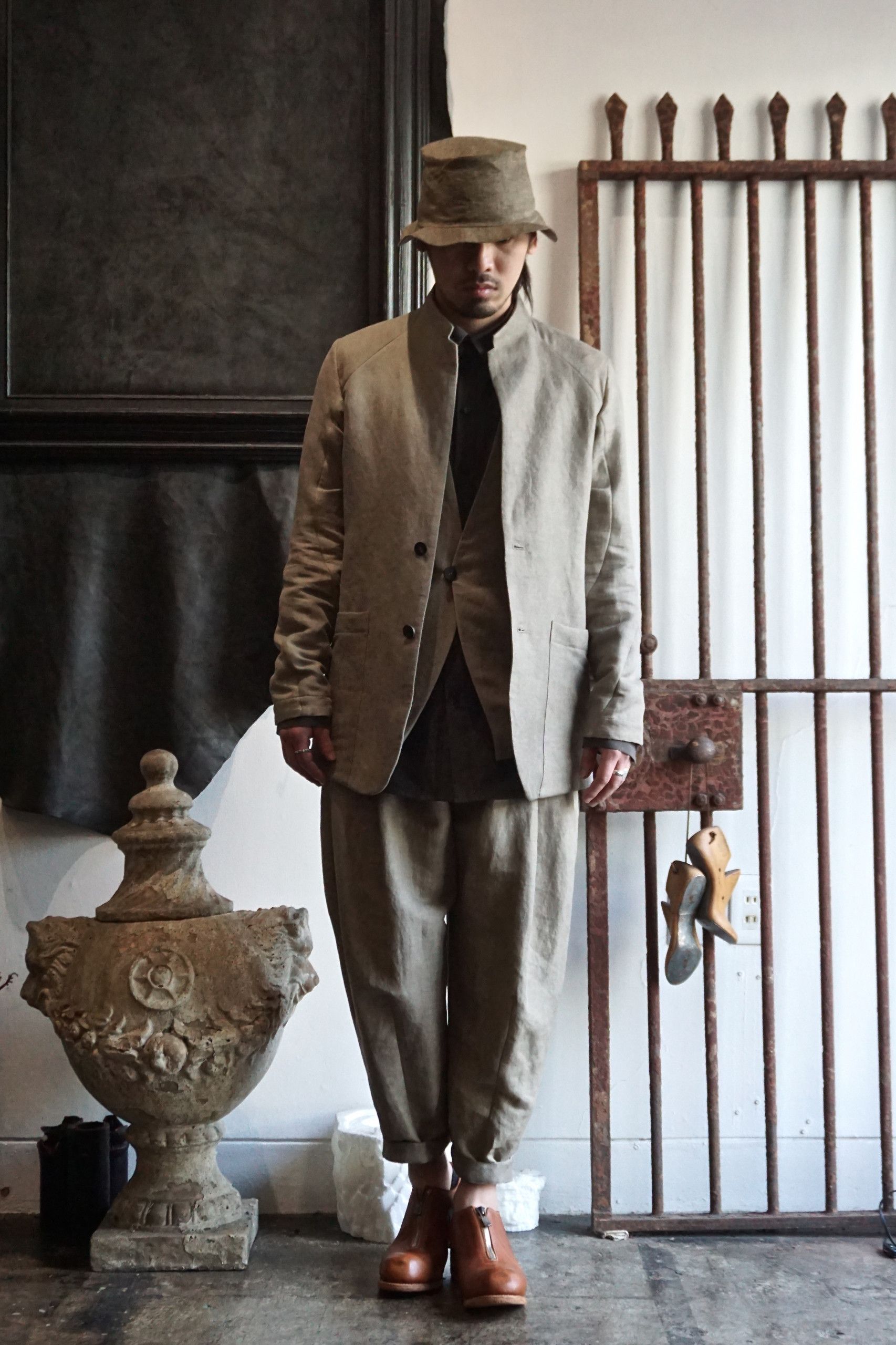 Devoa Canapa (Hemp) Suit JP 3 US M Size 38R - 10 Thumbnail