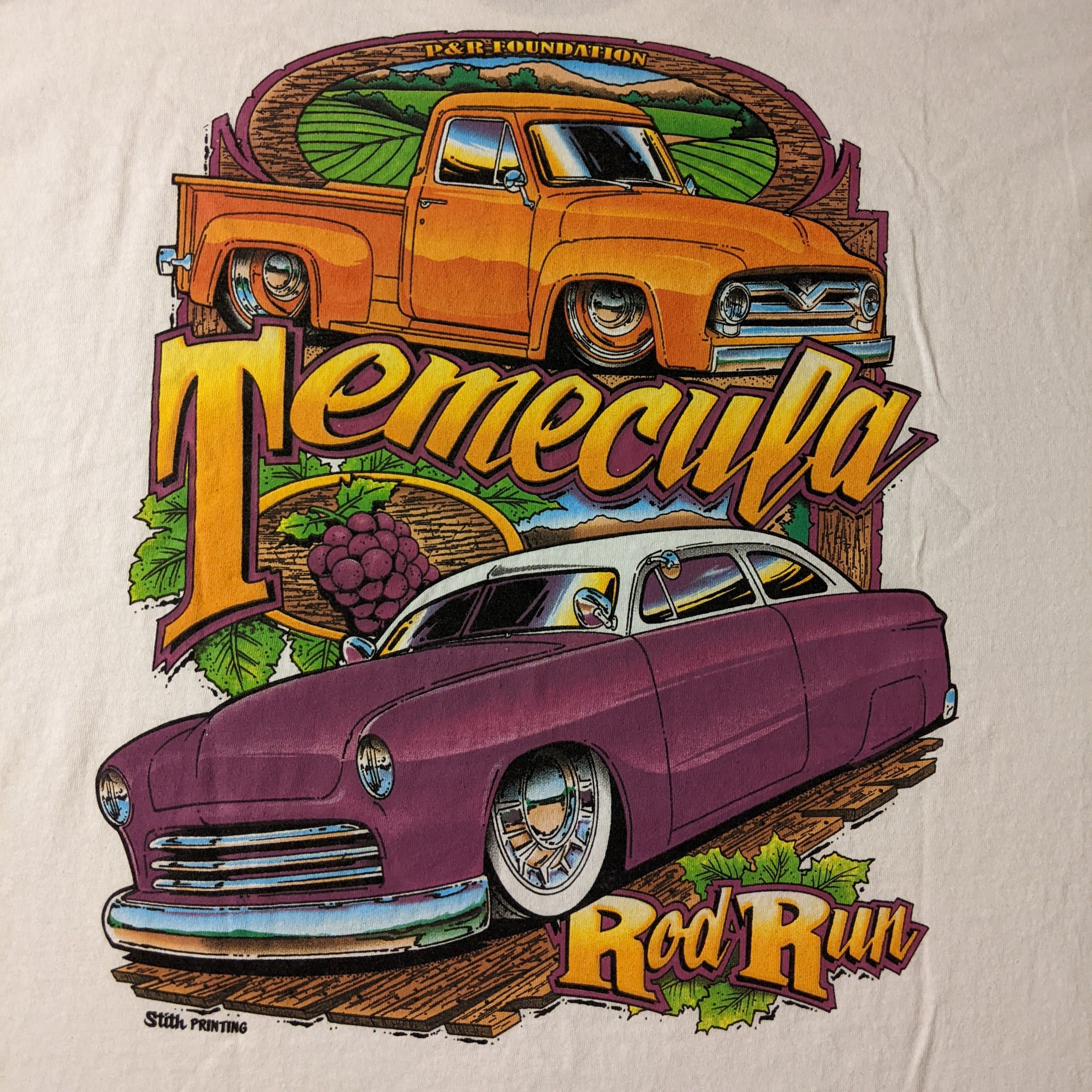 Gildan × Vintage Year 00s 2000s Temecula Rod Run P&R Foundation Tee Size US XXL / EU 58 / 5 - 3 Thumbnail