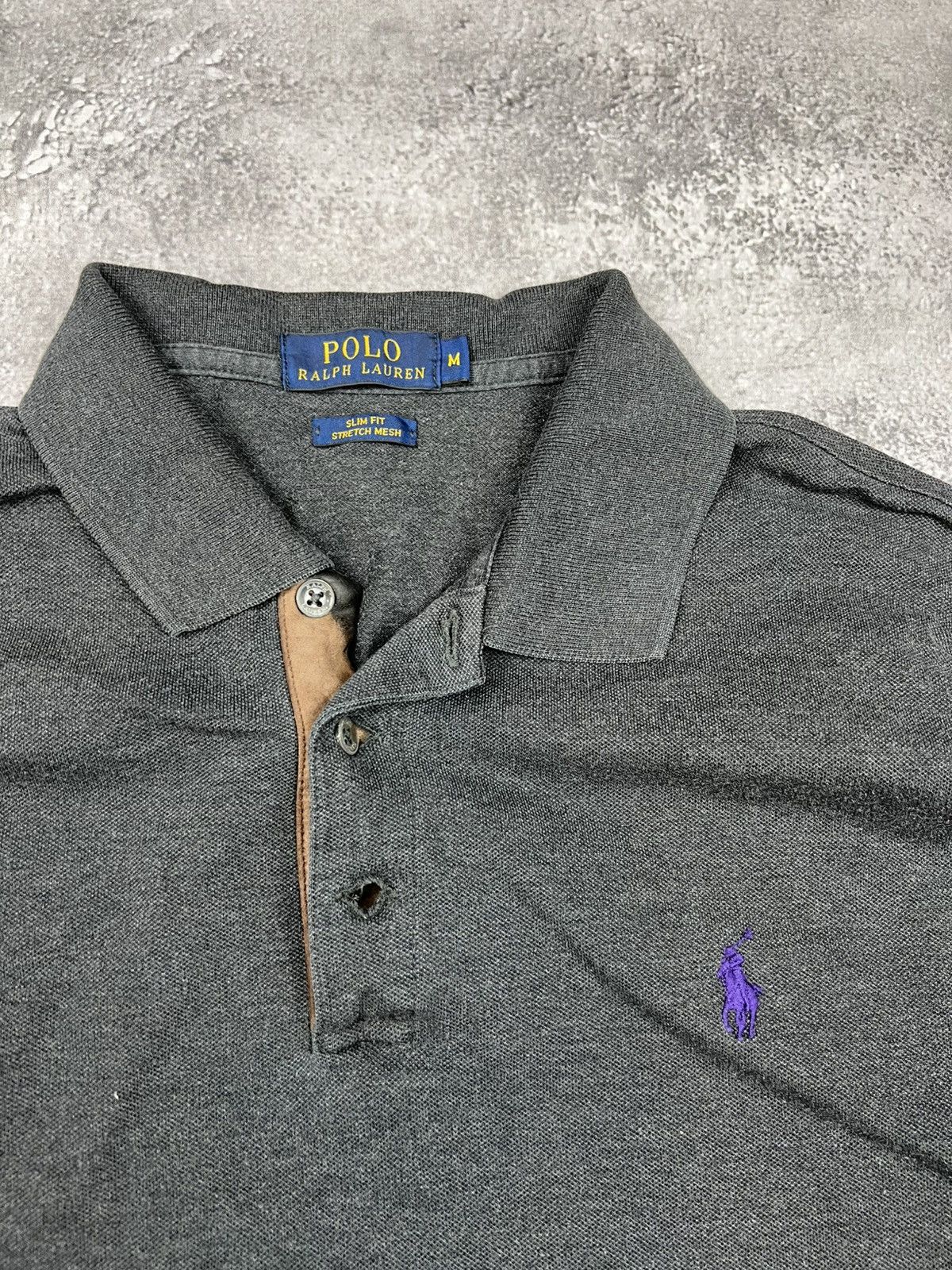 Polo Ralph Lauren Polo Ralph Lauren Grey Polo Shirt Sweater Size US M / EU 48-50 / 2 - 2 Thumbnail