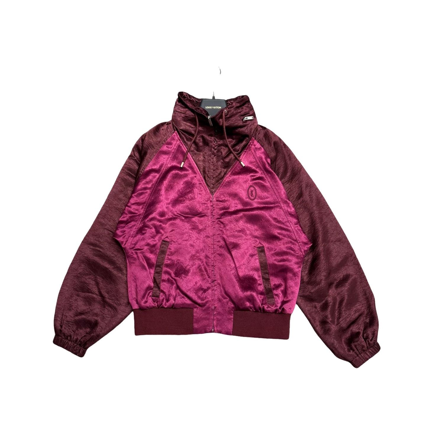 Saint Laurent Paris Saint Laurent Satin Zip Jacket Size S Size US S / EU 44-46 / 1 - 1 Thumbnail