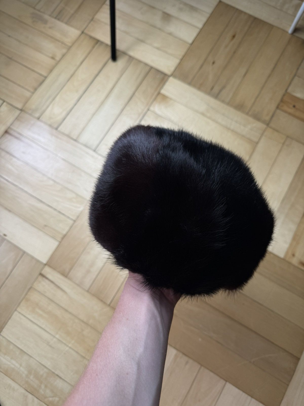 Japanese Brand Vintage Ushanka Y2K Trapper Hat Furry Mohair Fuzzy Fur Hat Size ONE SIZE - 4 Thumbnail