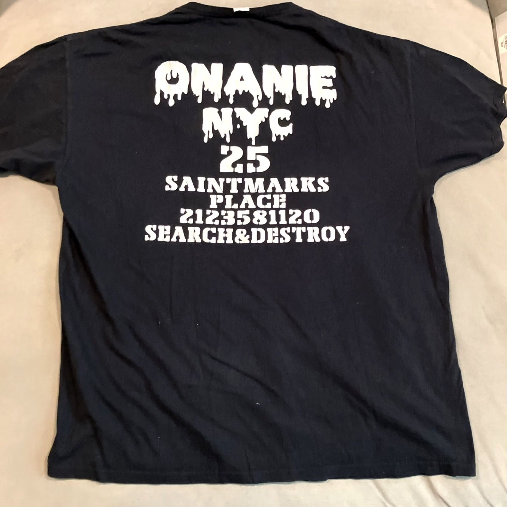Doublet VINTAGE Search and Destroy NYC St Marks Place Double Sided T Shirt RARE XL Size US XL / EU 56 / 4 - 4 Thumbnail