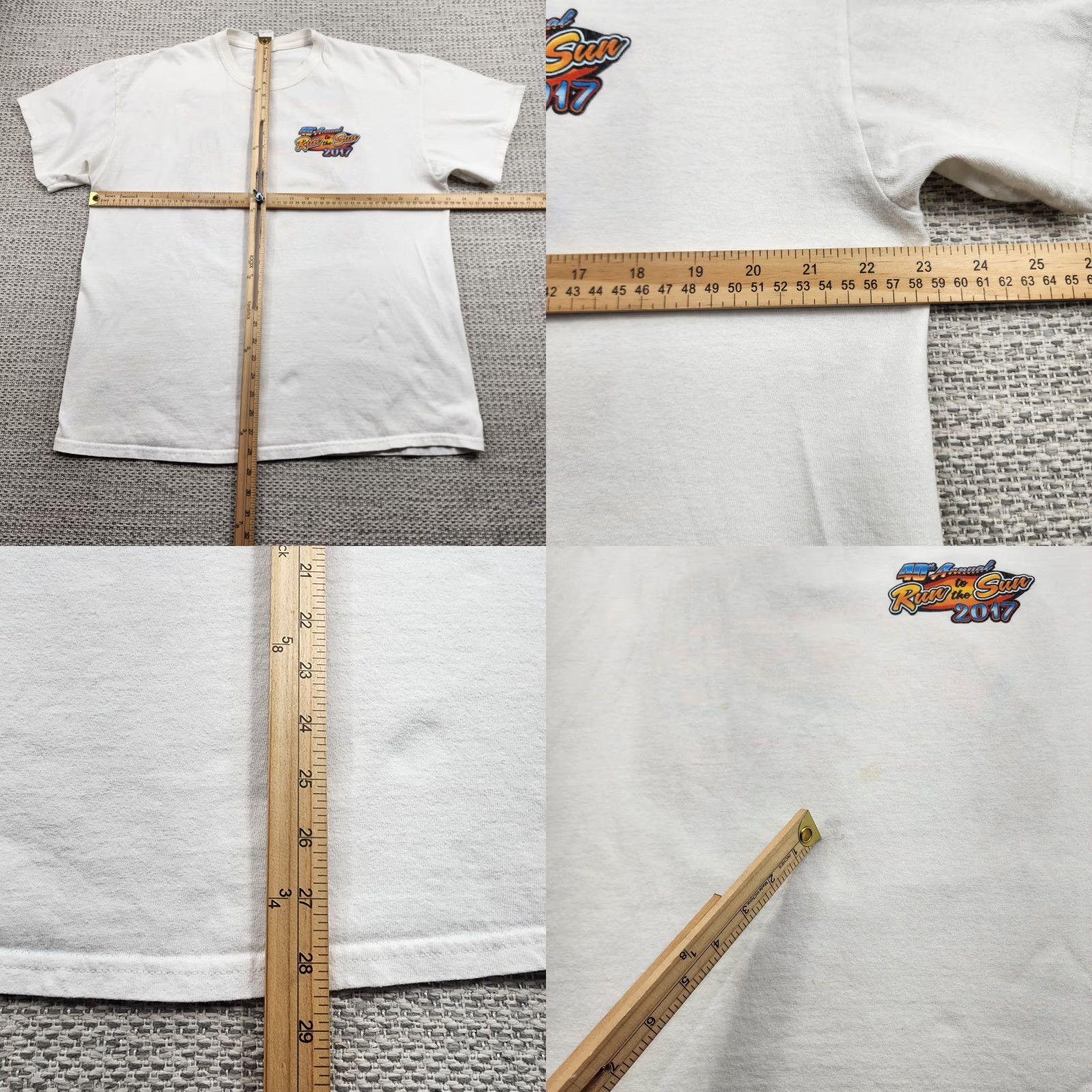 Anvil VINTAGE Relics & Rods Run to the Sun Shirt Mens XL White 40th Annual 2017 Lake Havasu City AZ Cars Event T‑Shirt Size US XL / EU 56 / 4 - 8 Thumbnail