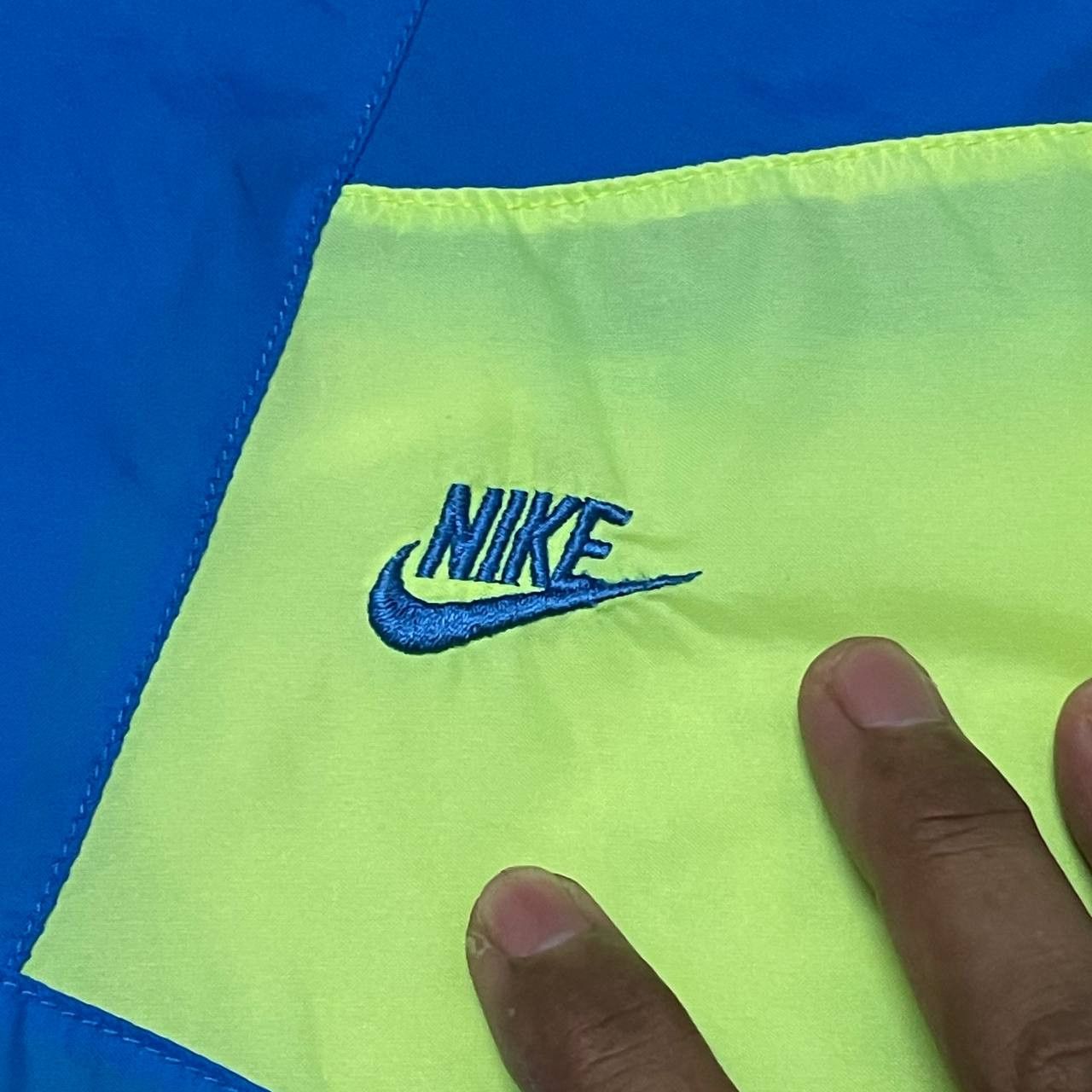 Nike Vintage 80's Nike Colour Block Light Jacket Size US S / EU 44-46 / 1 - 8 Thumbnail