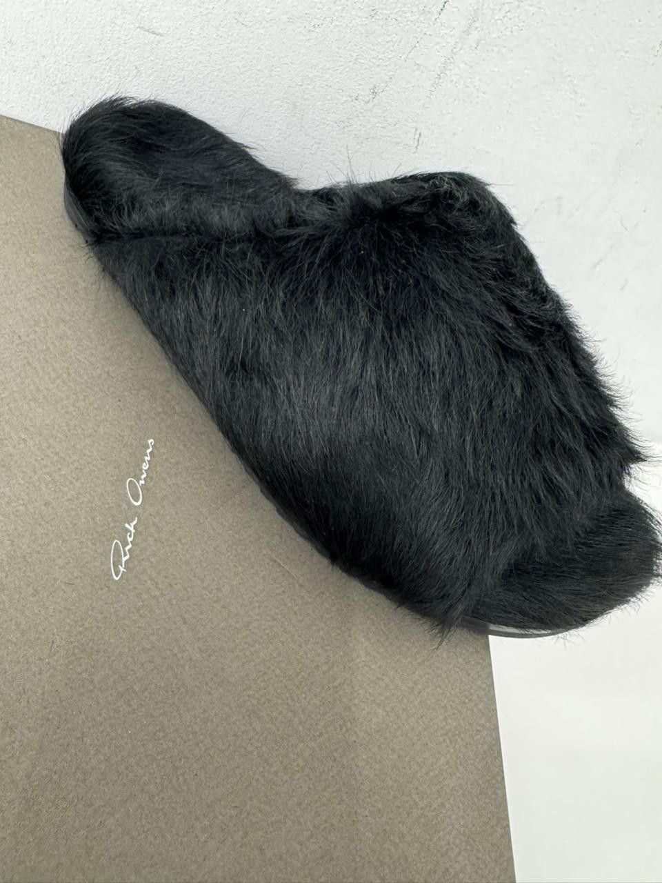 Rick Owens SLIDE GRANOLAS - BLACK Size US 7 / EU 40 - 5 Thumbnail