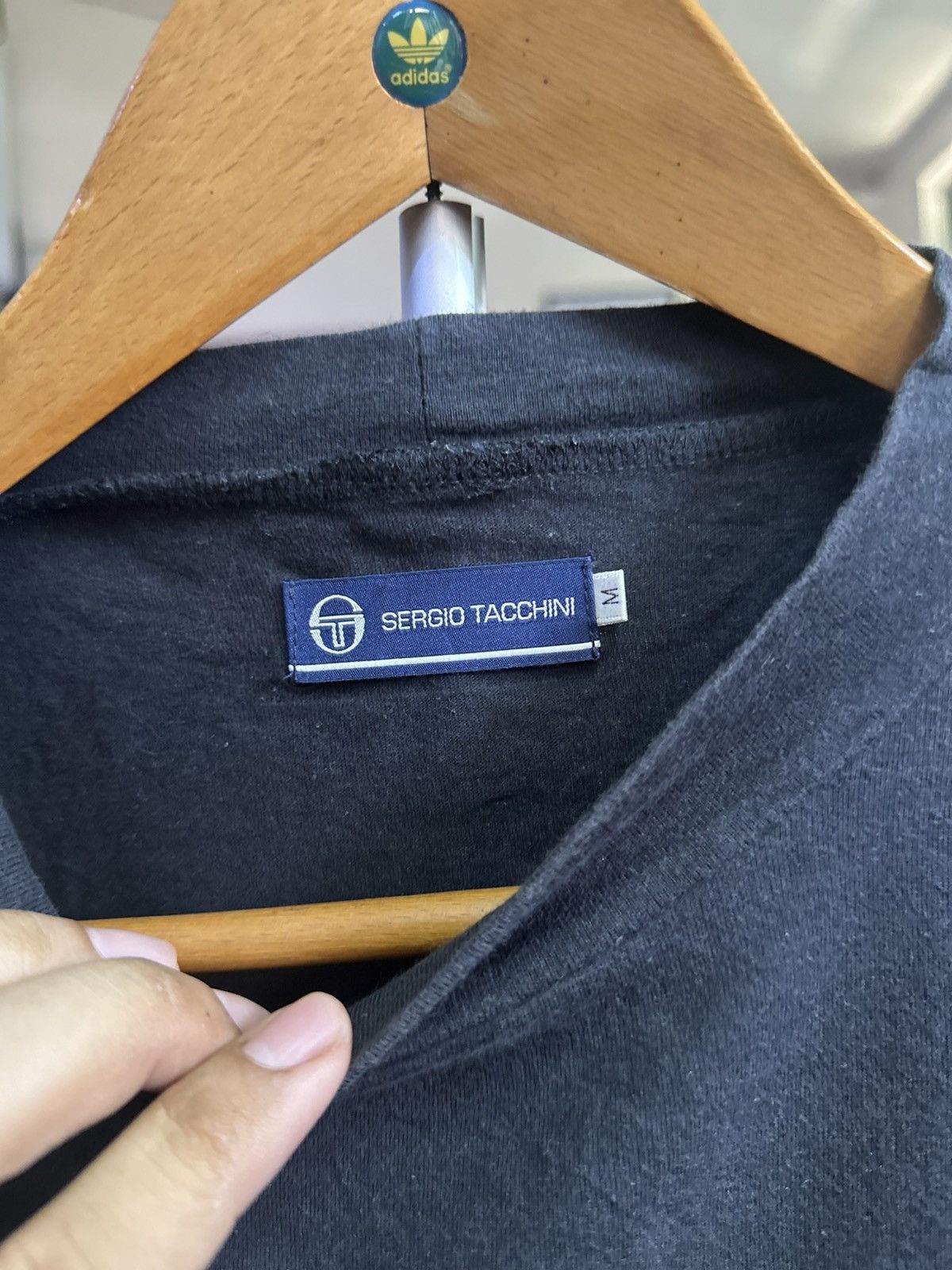 Sergio Tacchini Vintage sergio tacchini tshirt Size US M / EU 48-50 / 2 - 2 Thumbnail