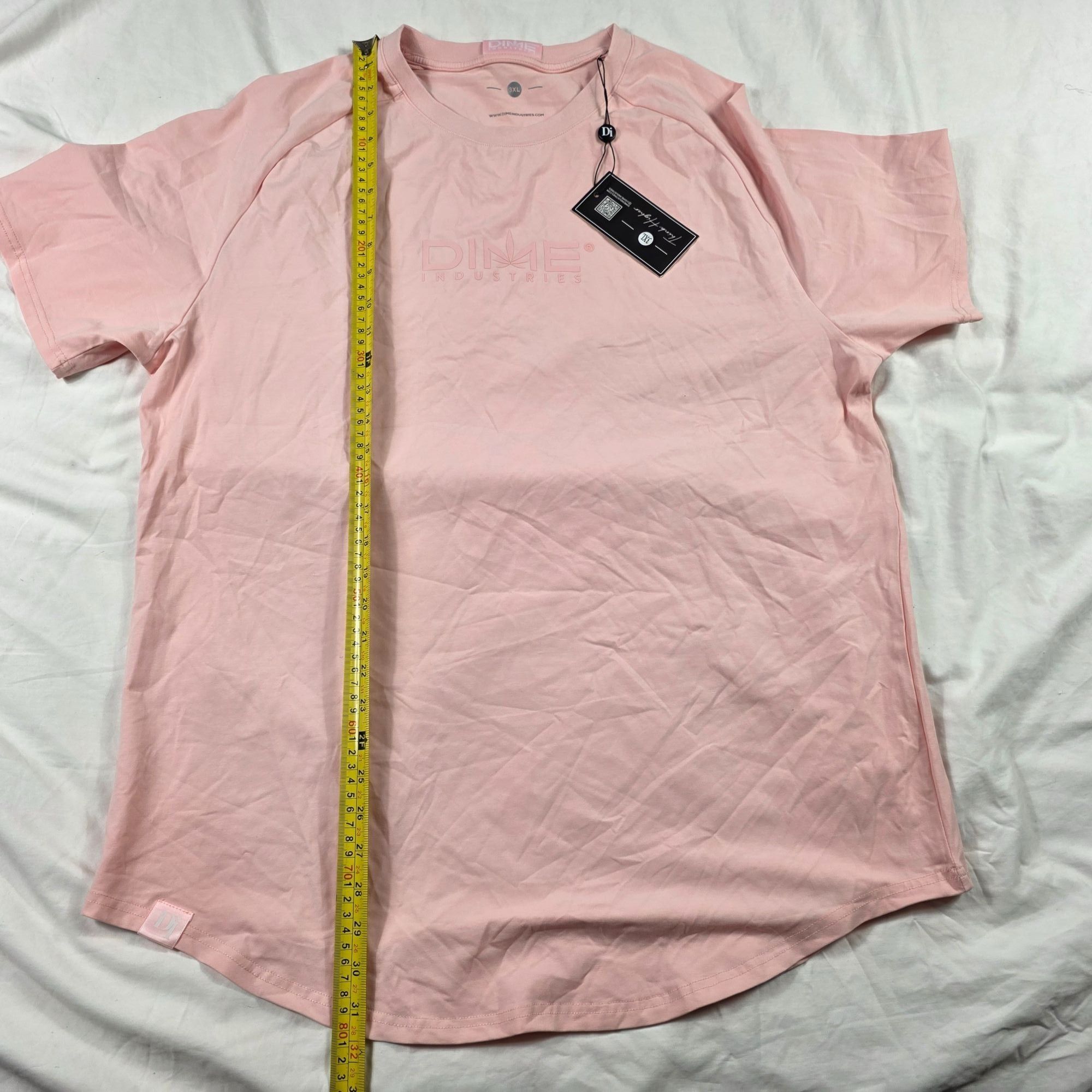 Other Dime Industries Womens 3XL Pink Crewneck T-Shirt Logo Graphi Size 3XL / US 20-22 - 10 Thumbnail