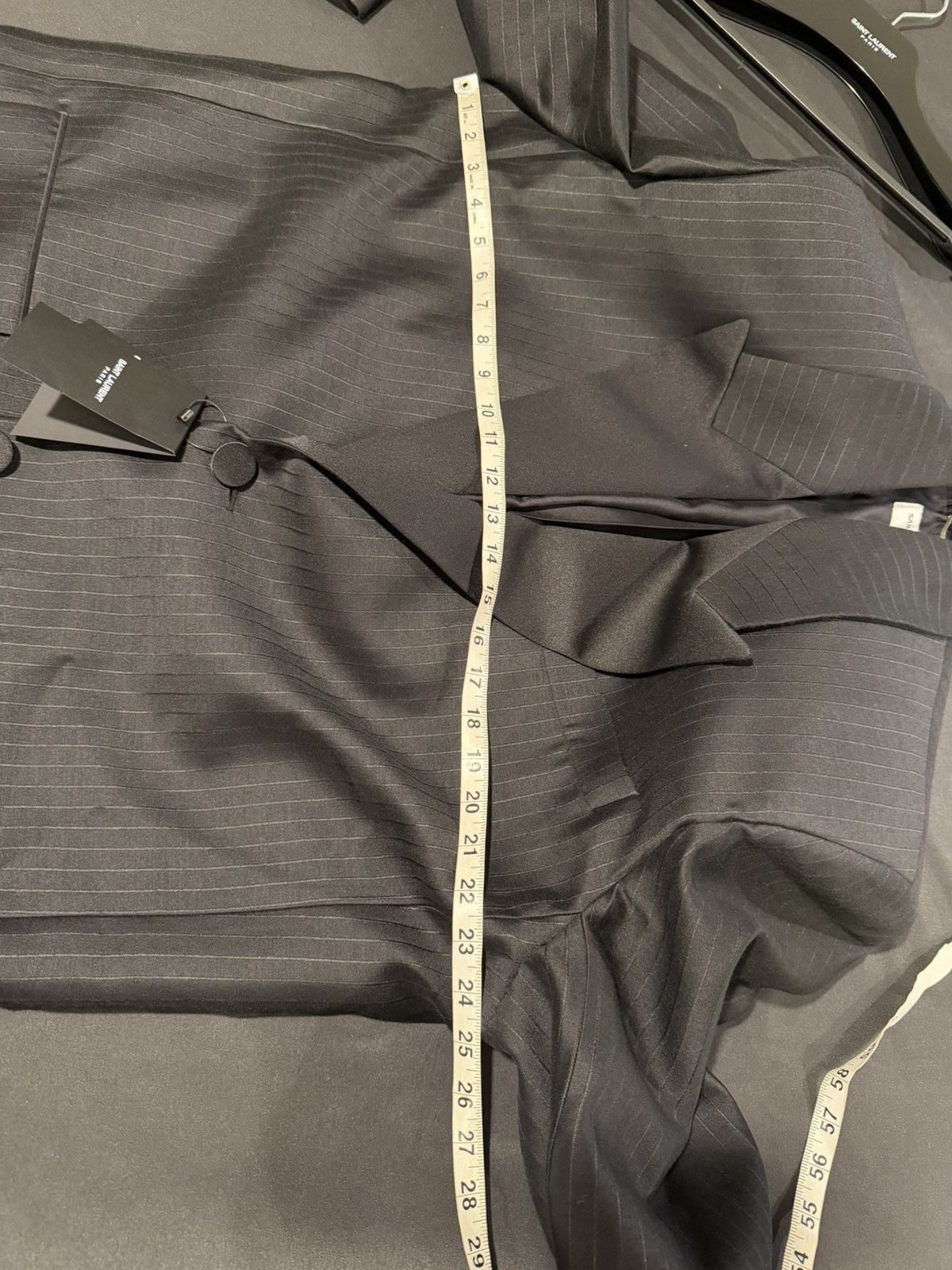 Saint Laurent Paris Saint laurent mens oversized blazer and pants $4790 Size US XL / EU 56 / 4 - 3 Thumbnail