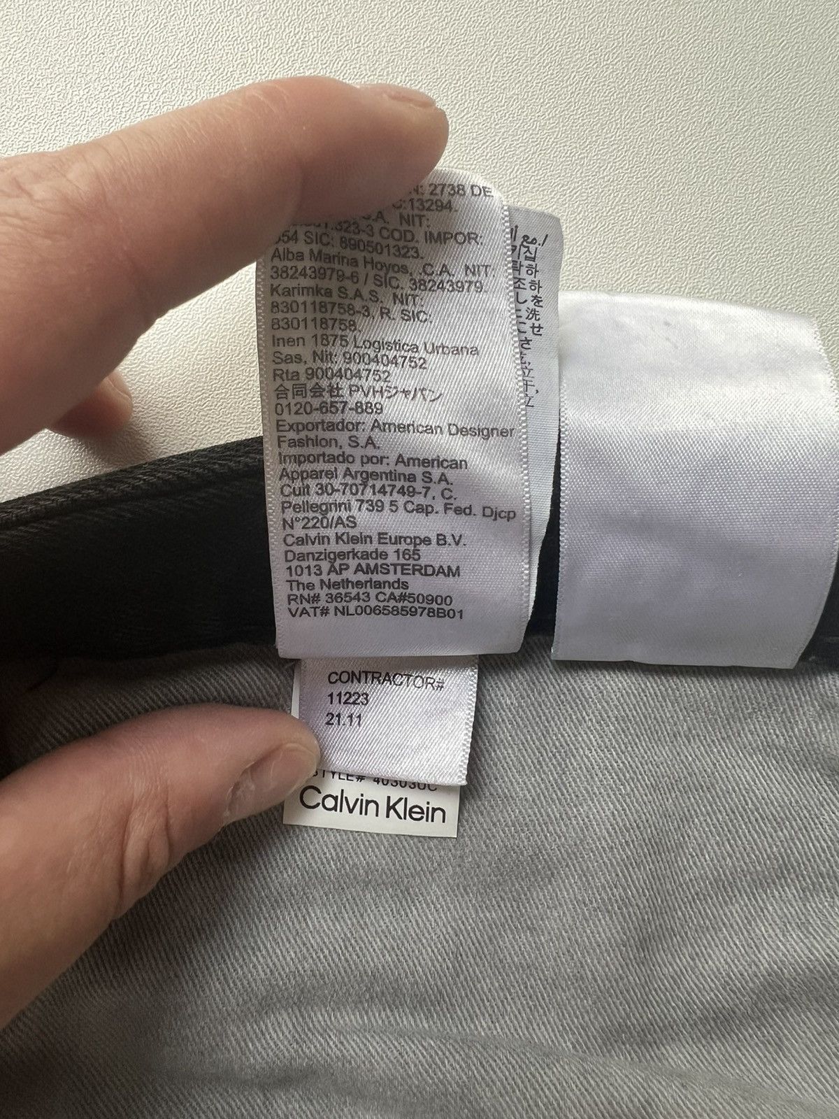 Calvin Klein × Palace Palace X Calvin Klein ck1 baggy jean Size US 34 / EU 50 - 13 Thumbnail