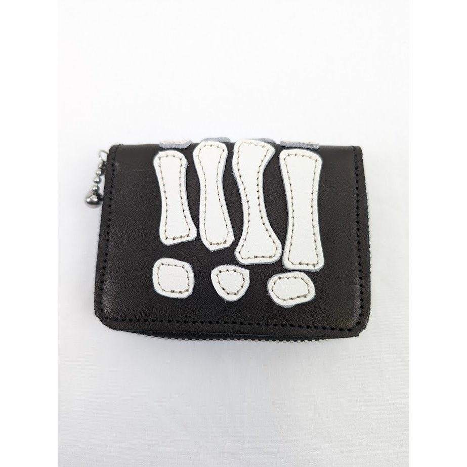 Kapital Kapital Zip Wallet Black/White Size ONE SIZE - 2 Thumbnail