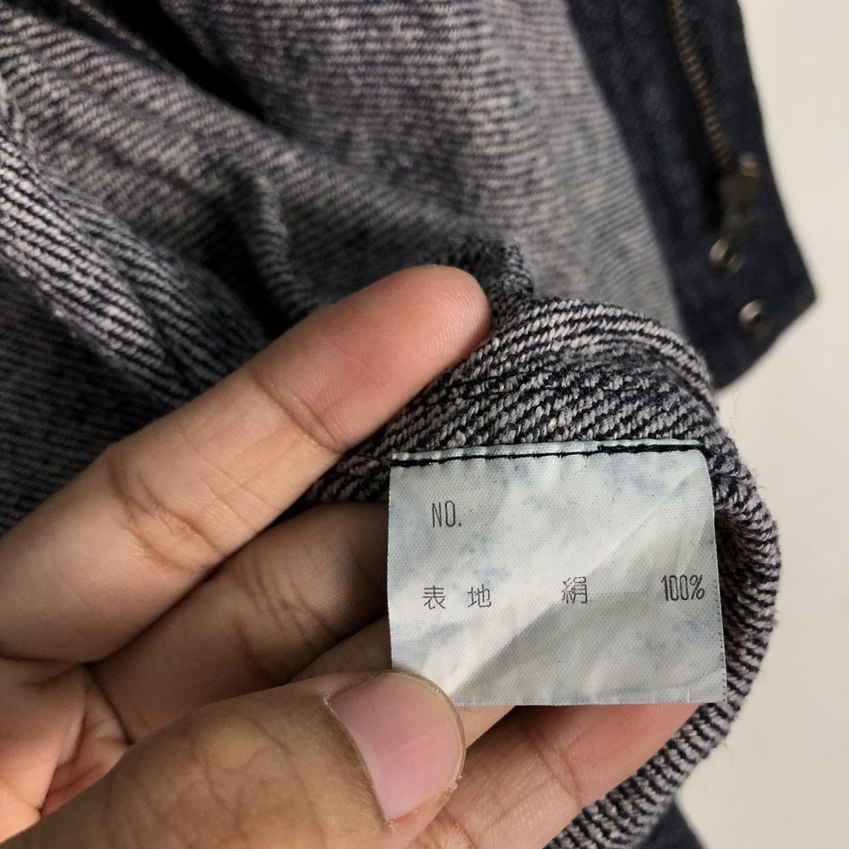 Japanese Brand 📌Vintage Denim Bomber Jacket Mige Parso Issey Miyake Size US M / EU 48-50 / 2 - 21 Thumbnail