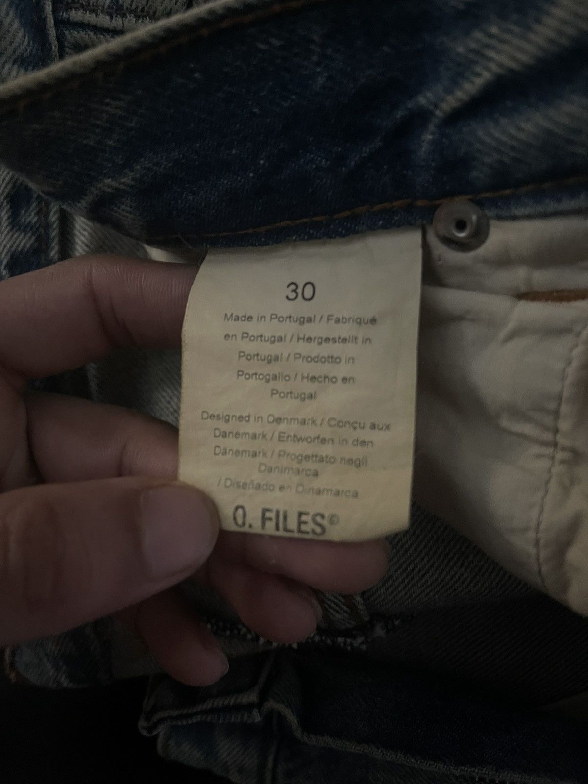 Other 969 VINTAGE INDIGO DENIM JEAN Size US 28 / EU 44 - 6 Thumbnail