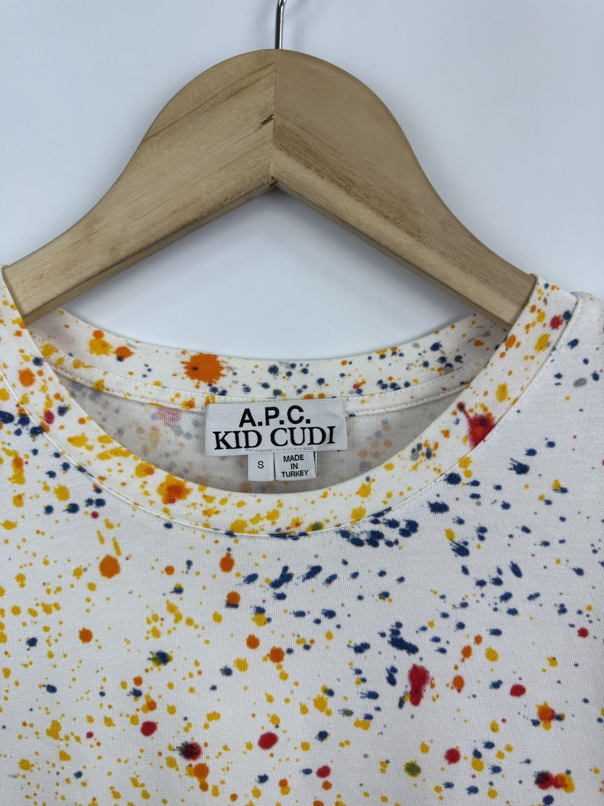 A.P.C. × Kid Cudi 🇺🇸 A. P. C. Kid Cudi Rap T-Shirt Rare Retro Hype Y2K Size US S / EU 44-46 / 1 - 5 Thumbnail