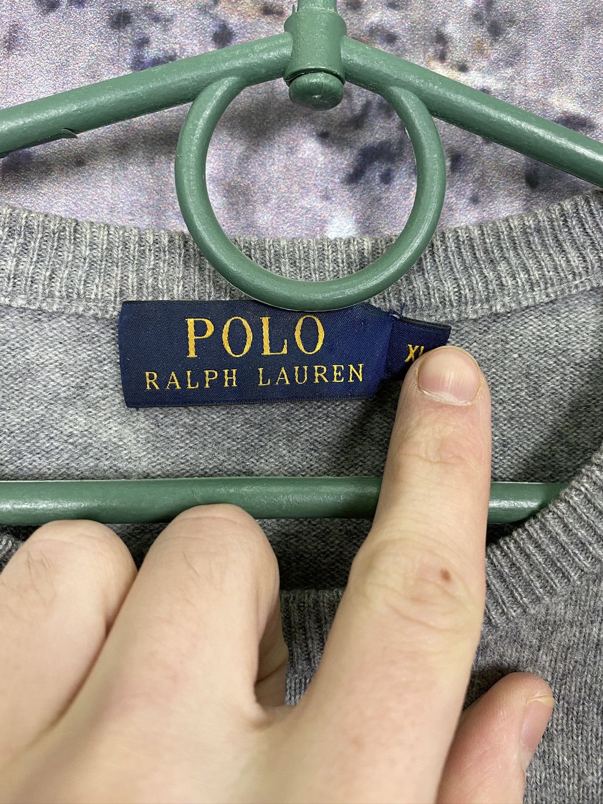 Polo Ralph Lauren × Ralph Lauren × Vintage Men’s Polo Ralph Lauren Sweater Luxury Size XL Size US XL / EU 56 / 4 - 5 Thumbnail