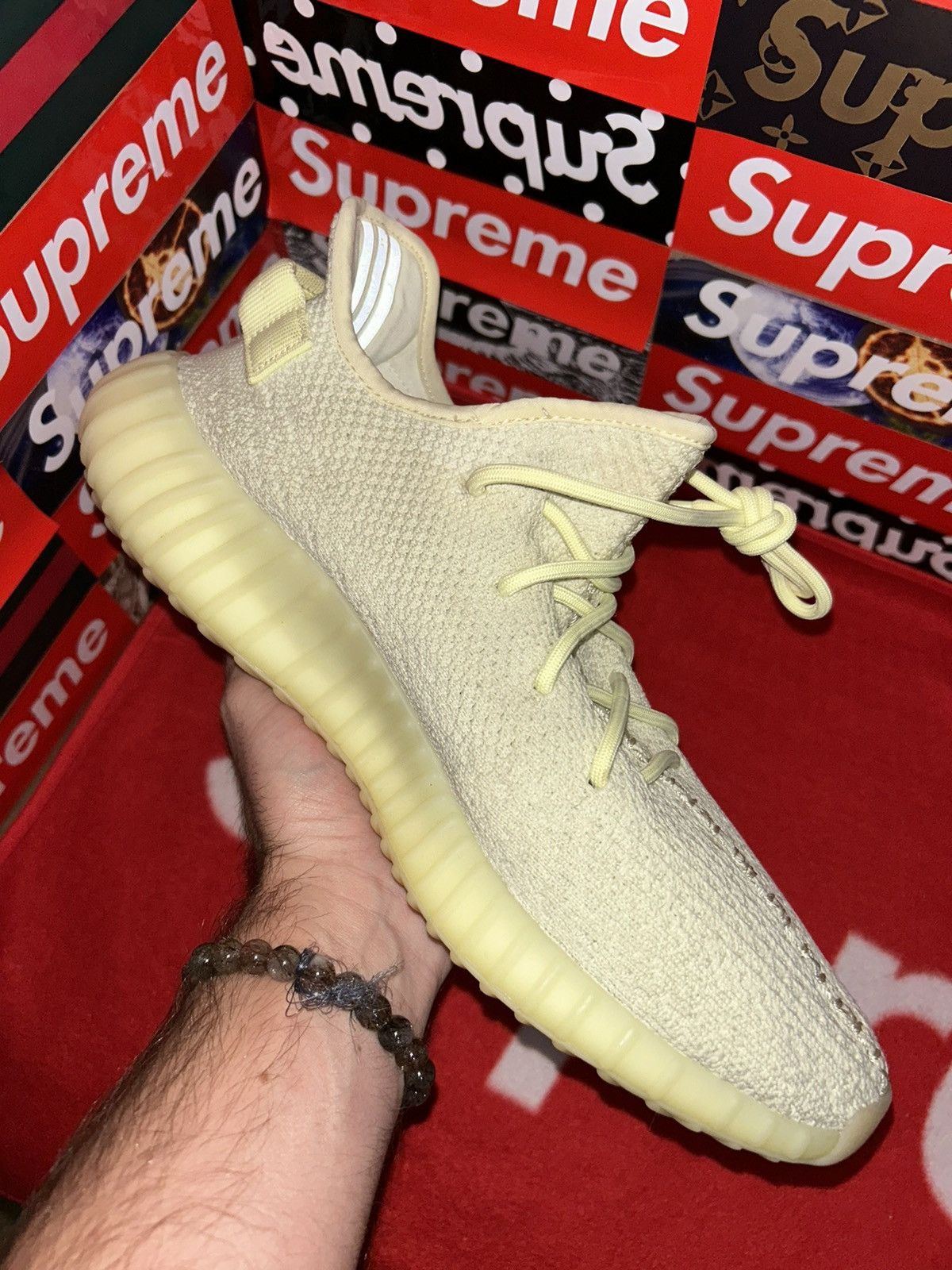 Adidas Yeezy Adidas Boost 350 V2 in Butter F36980 size 12 Size US 12 / EU 45 - 7 Thumbnail