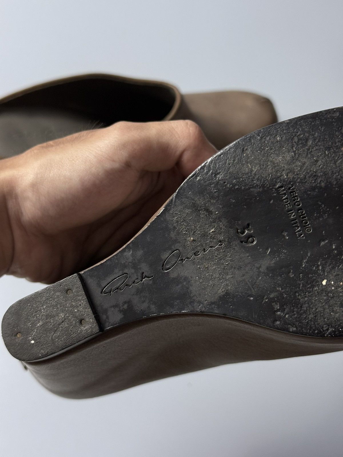 Rick Owens Rick Owens Mules Clog Size US 9 / IT 39 - 10 Thumbnail