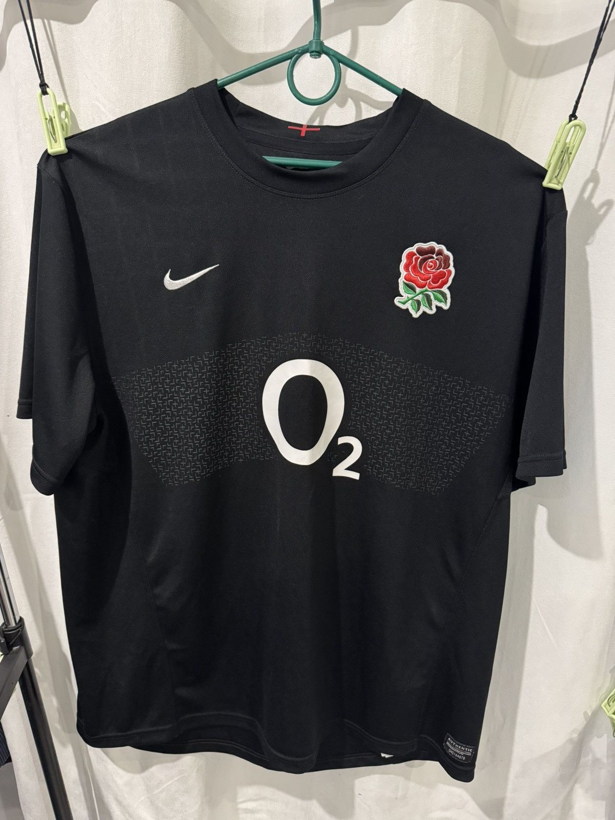 Nike Nike Jersey Nike England Rugby Shirt XXL Black 02 Soccer Size US XXL / EU 58 / 5 - 1 Thumbnail