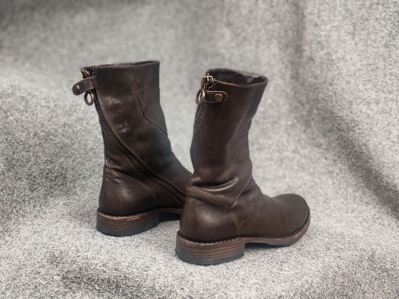 Fiorentini + Baker Fiorentini + Baker Eternity Ezee leather mid height boots Size US 8 / IT 38 - 9 Thumbnail