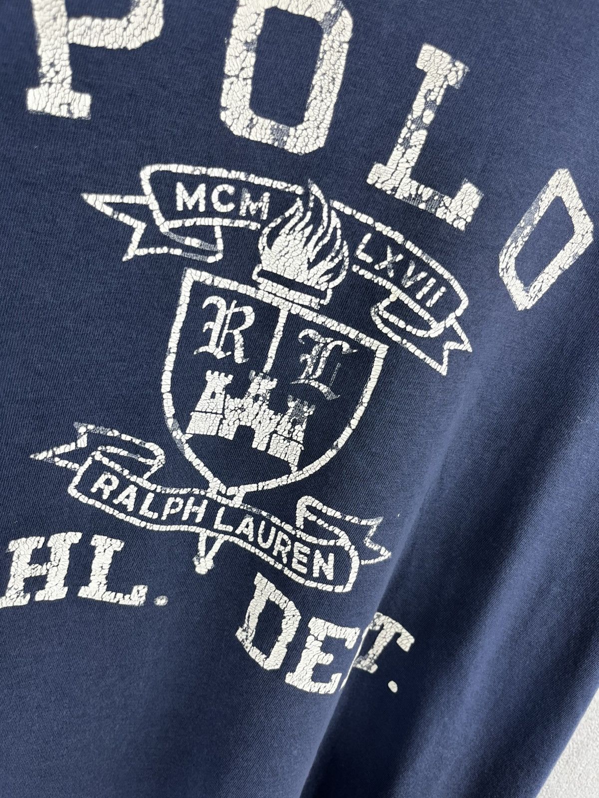 Polo Ralph Lauren Polo Ralph Lauren t shirt vintage Size US L / EU 52-54 / 3 - 3 Thumbnail