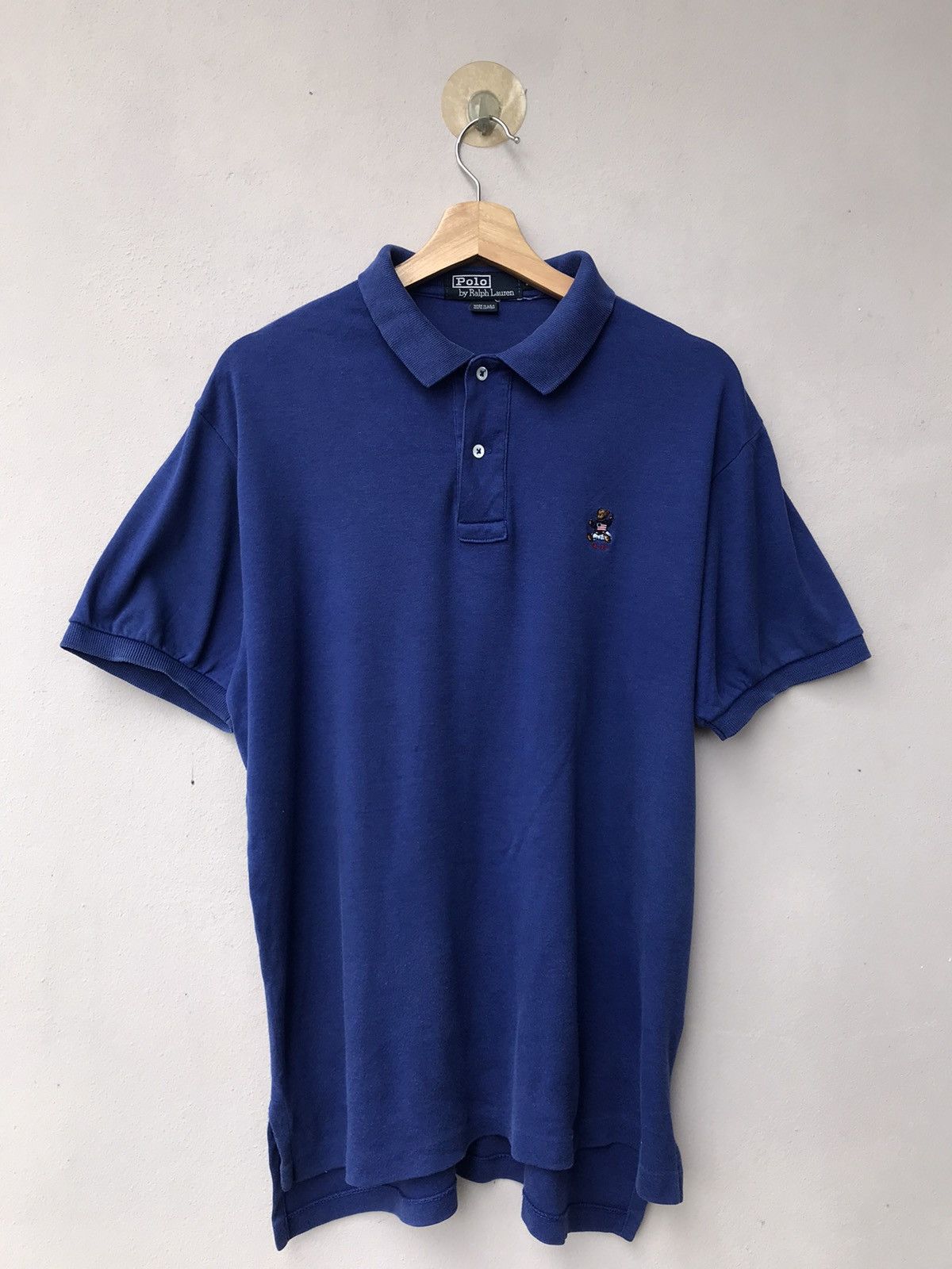 Polo Ralph Lauren Vintage 1992 Polo Ralph Lauren Collar Tee Size US XL / EU 56 / 4 - 1 Thumbnail