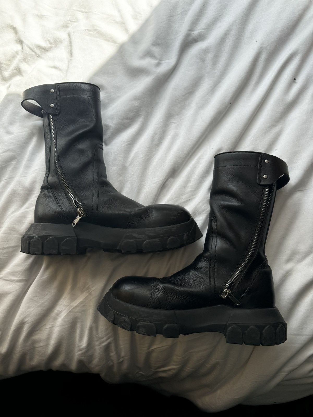 Rick Owens RICK OWENS CREEPER BOZO TRACTOR BOOTS Size US 10 / EU 43 - 2 Thumbnail
