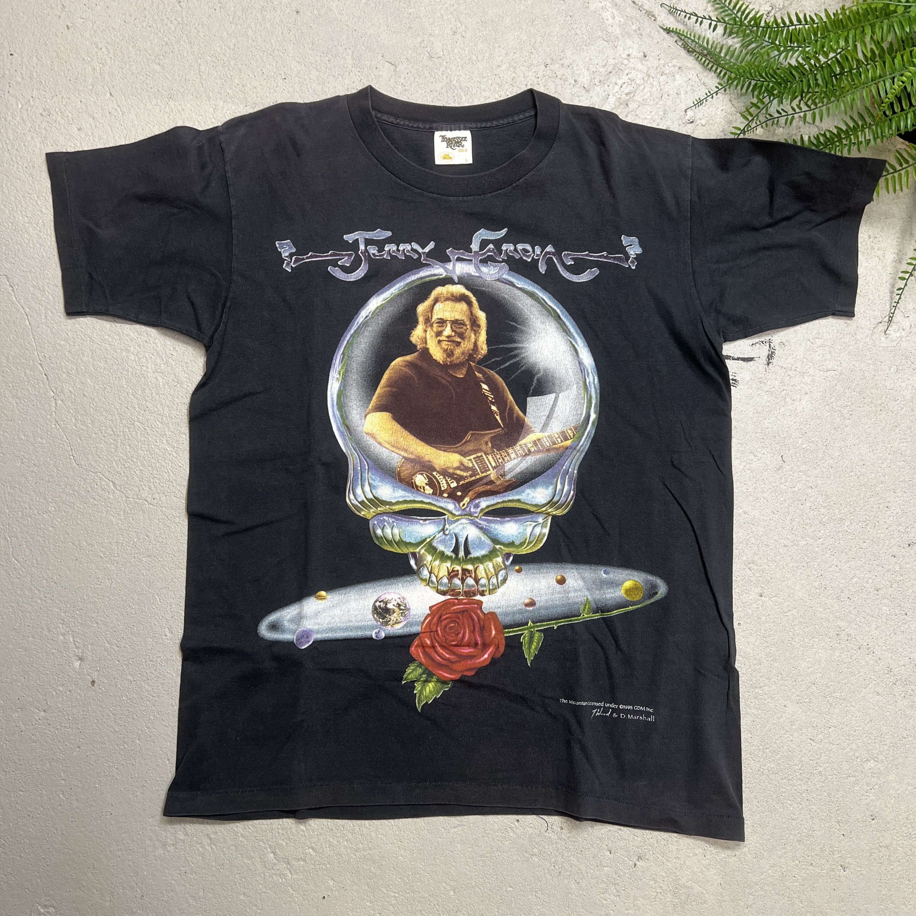 Grateful Dead × Vintage 1995 Jerry Garcia The Grateful Dead Rare Promo Tee Size US L / EU 52-54 / 3 - 2 Thumbnail