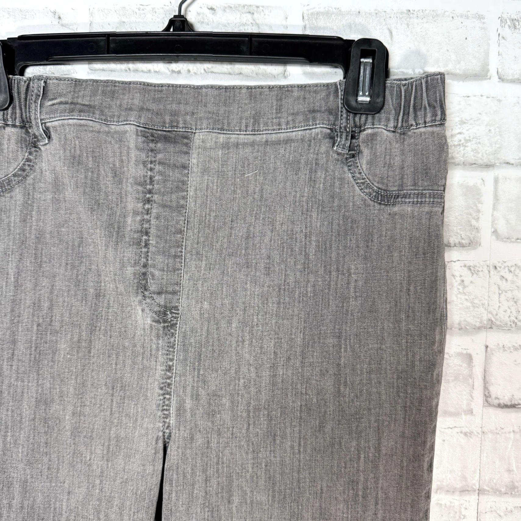 Vintage WoolOvers Pants Dress Pants Gray Cotton Blend Elastic Womens Size 8 Size 30" / US 8 / IT 44 - 2 Thumbnail