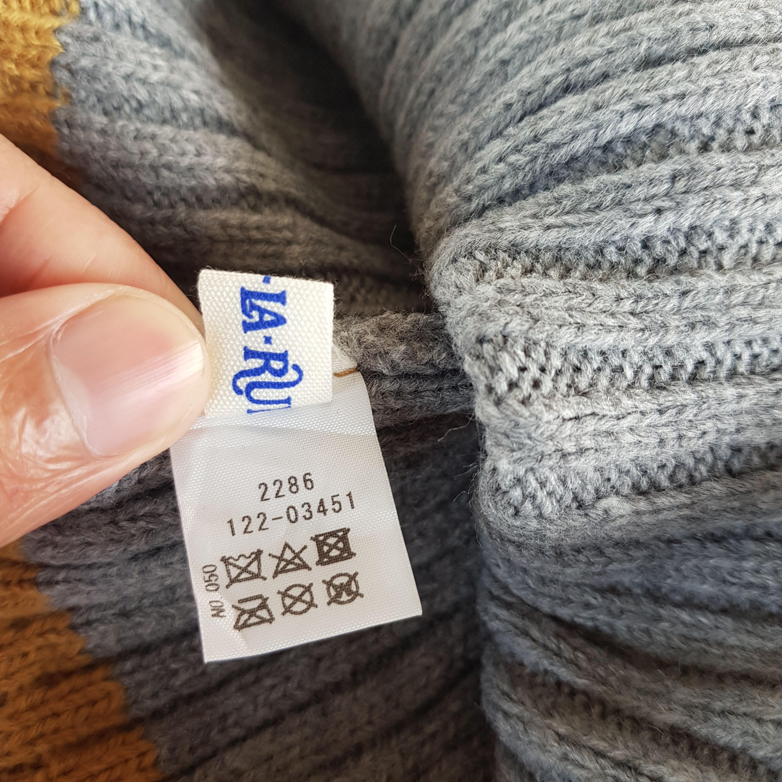 Japanese Brand Vintage Shoo La Rue Beanie Ribbed Knit Snow Caps Hats. Size ONE SIZE - 8 Thumbnail