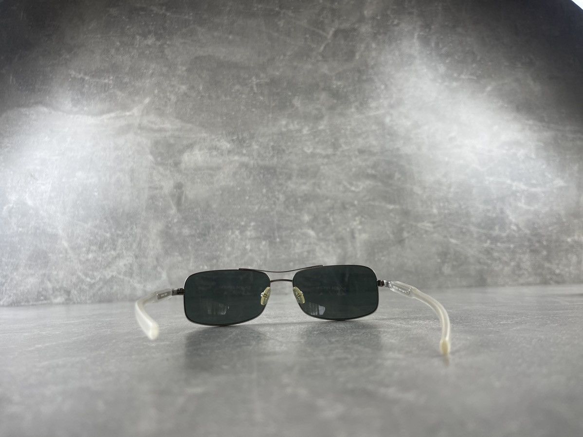 Prada Prada Sunglasses Silver Titanium Frame Japan Rectangular Size ONE SIZE - 16 Thumbnail